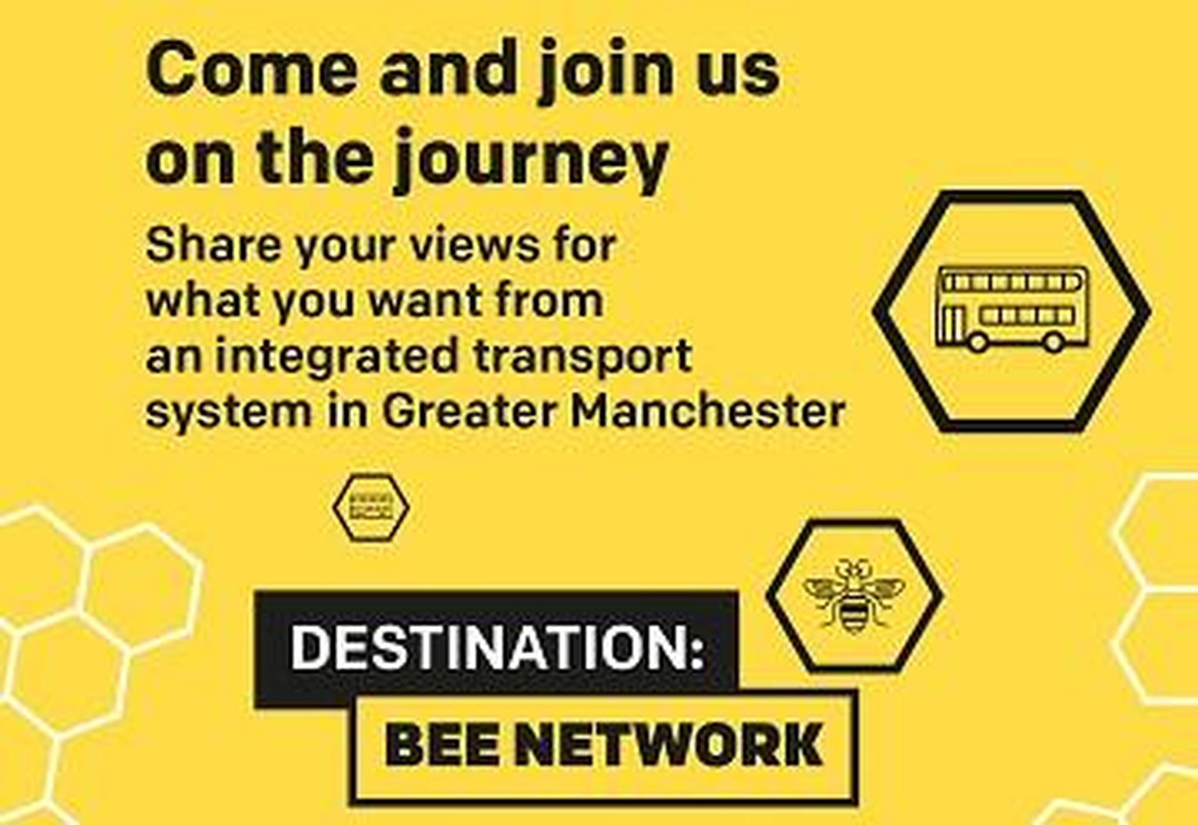 TfGM to press ahead with its plans to introduce the Bee Network across Greater Manchester in September