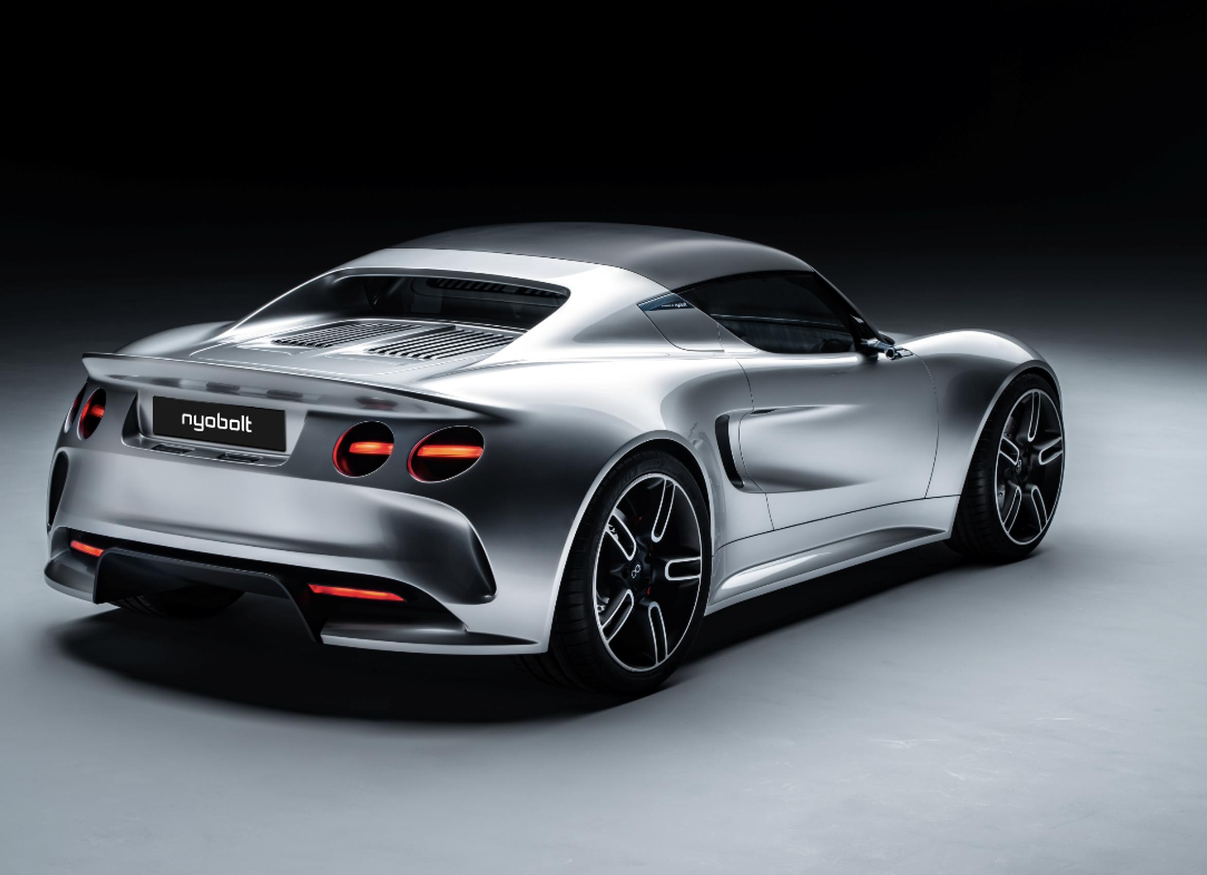 Nyobilt has been inspirted by the Lotus Elise
