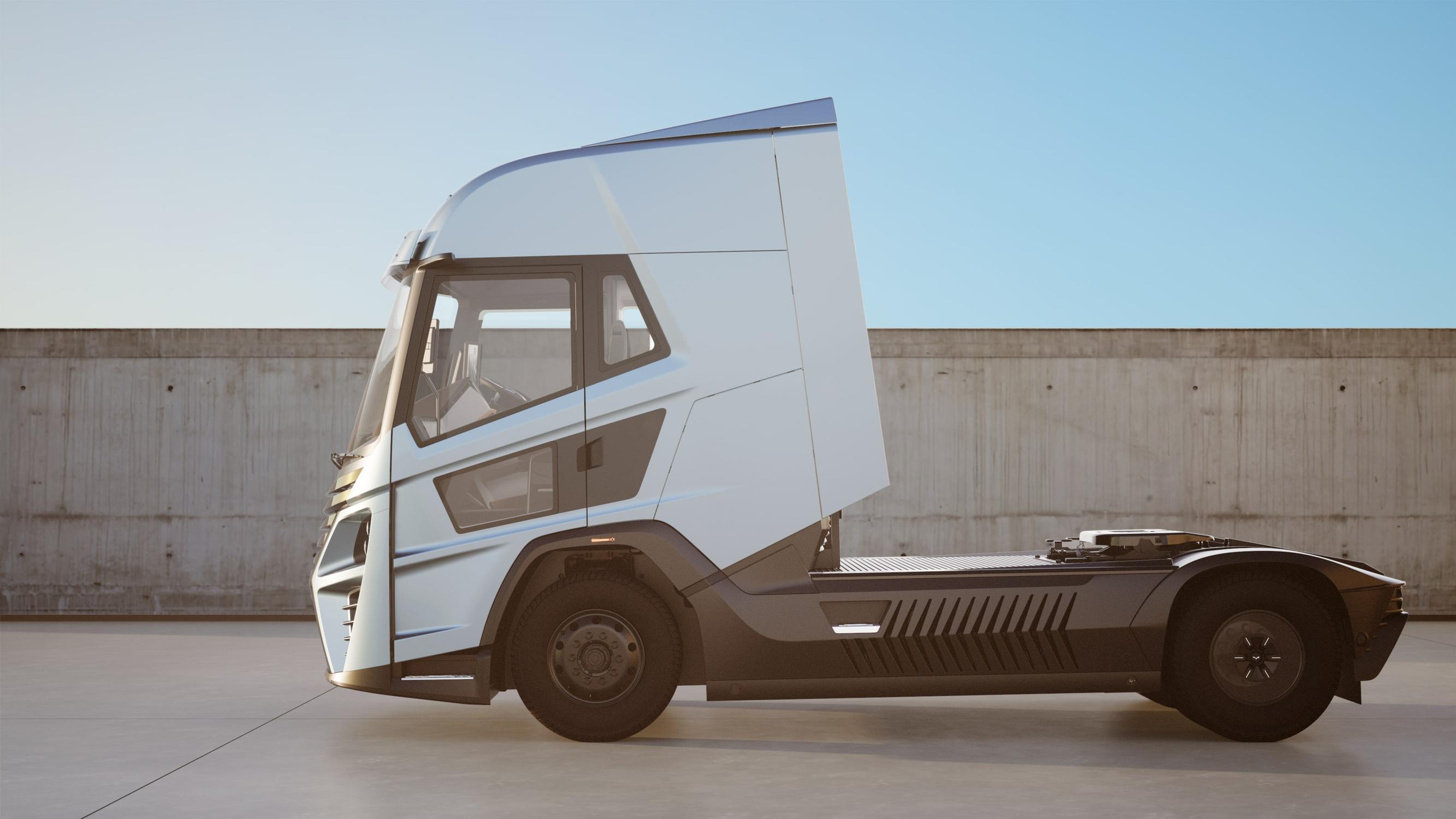 HVS has developed a hydrogen-electric HGV tractor