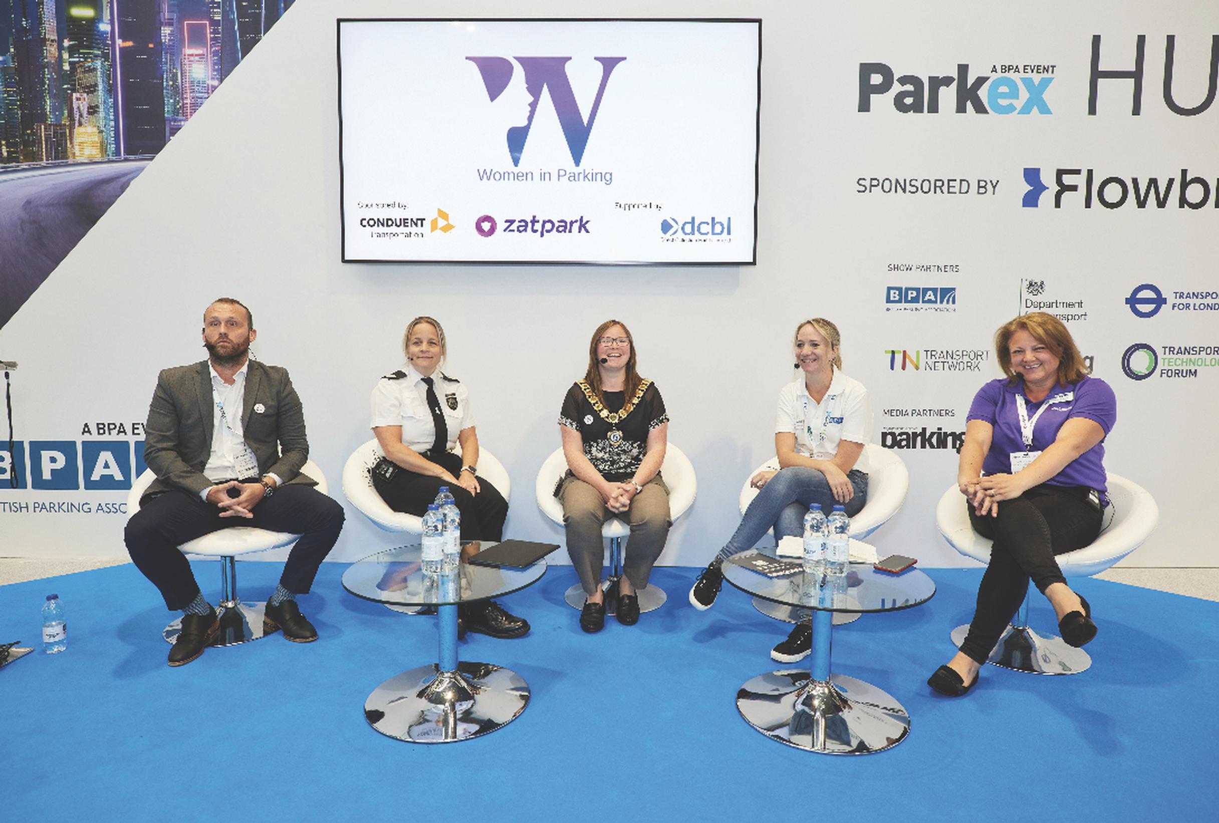 The Women in Parking panel
