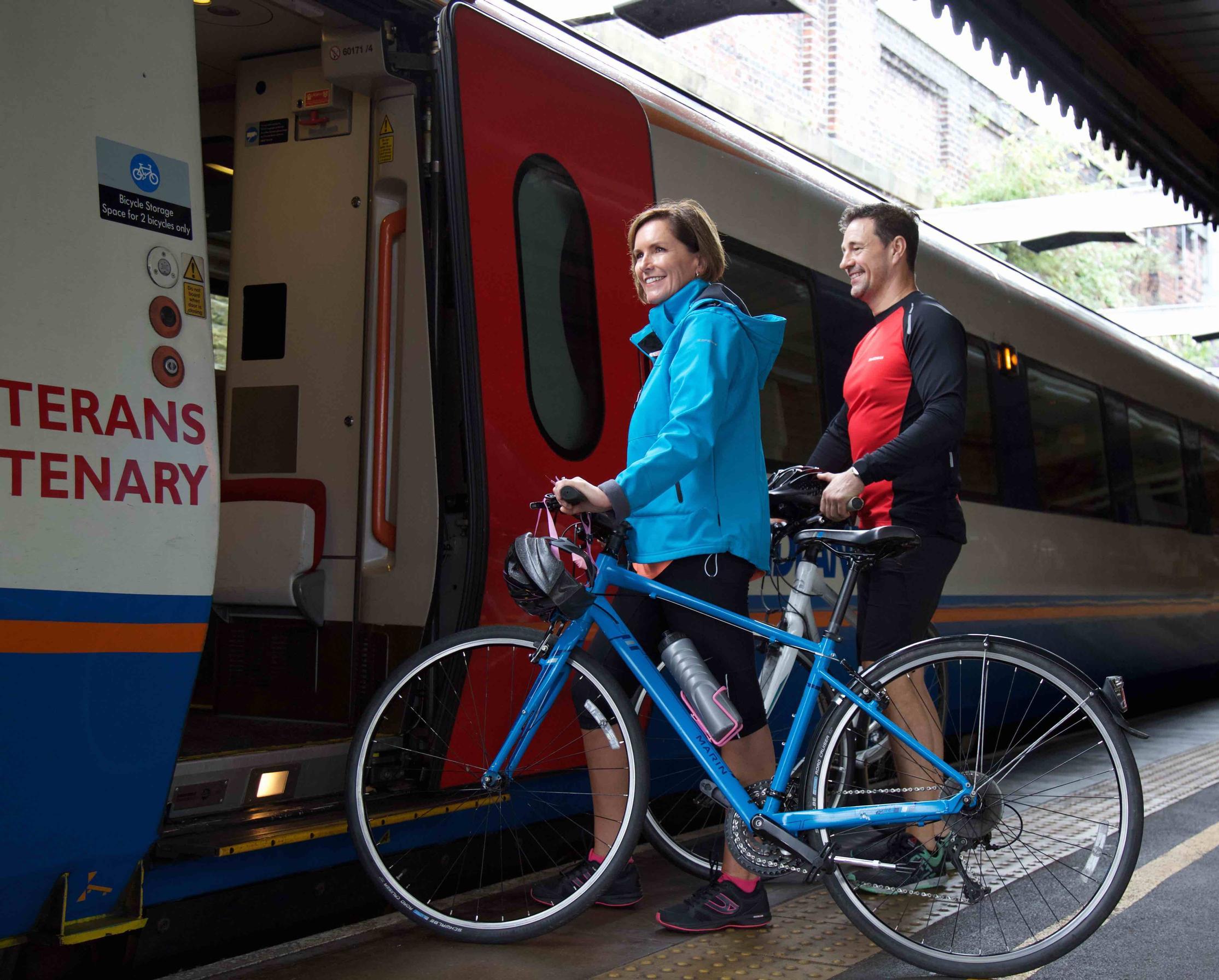 The updated ‘Cycle-Rail Toolkit 3’ includes advice on providing space for cyclists and their cycles at stations and onboard trains