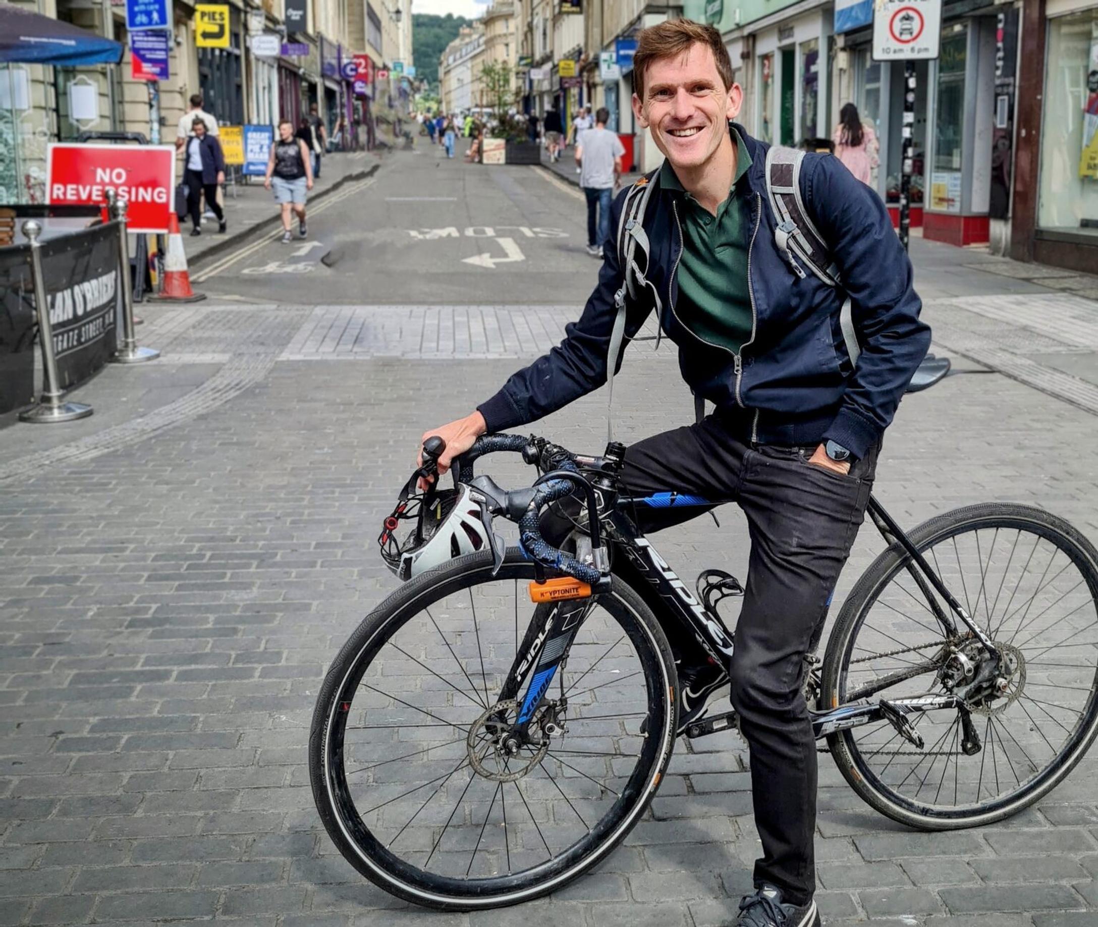 Pete Dyson: Aims to boost usage of e-bikes and e-cargo bikes