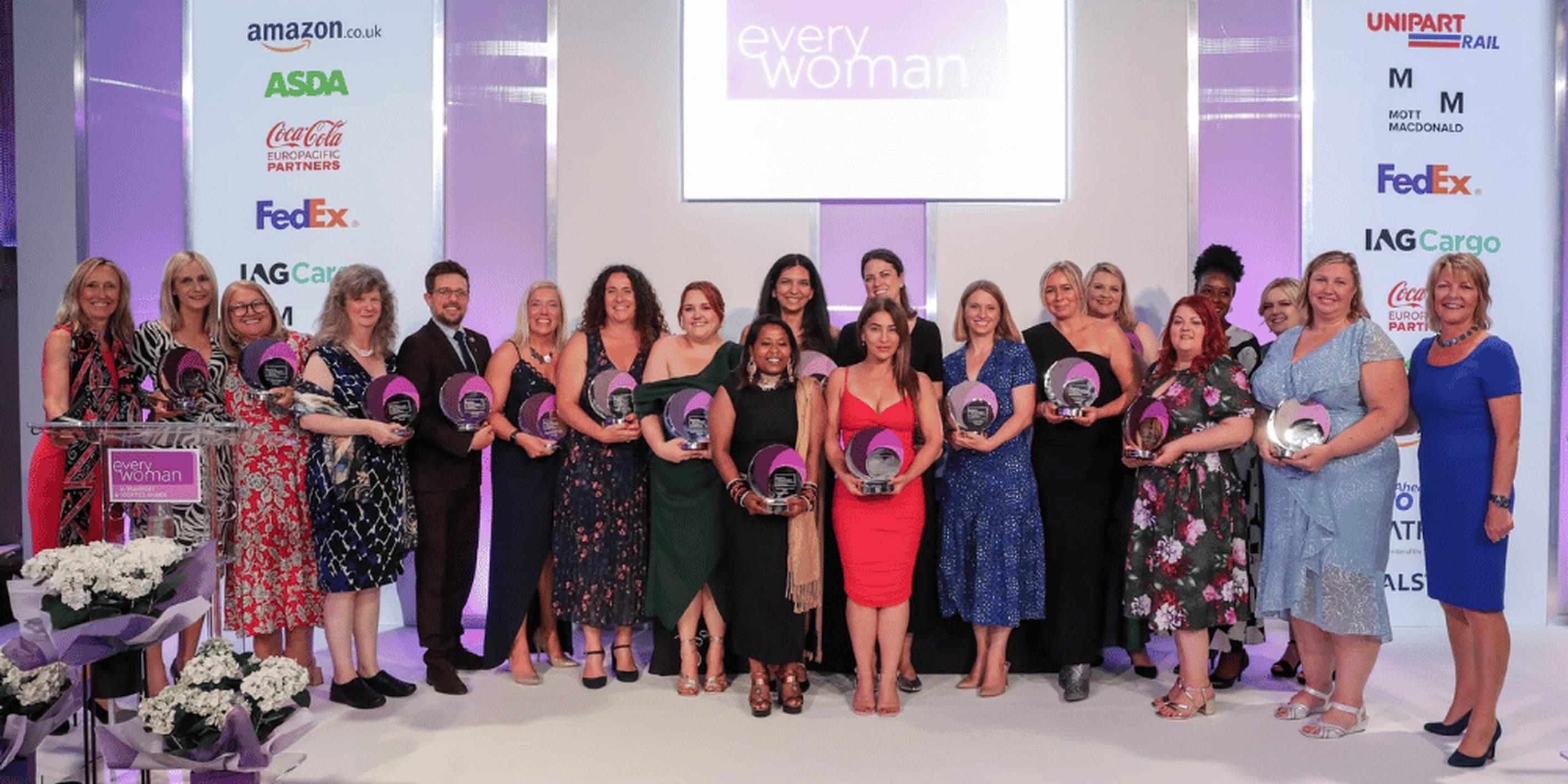 The everywoman Transport and Logistics Awards winners