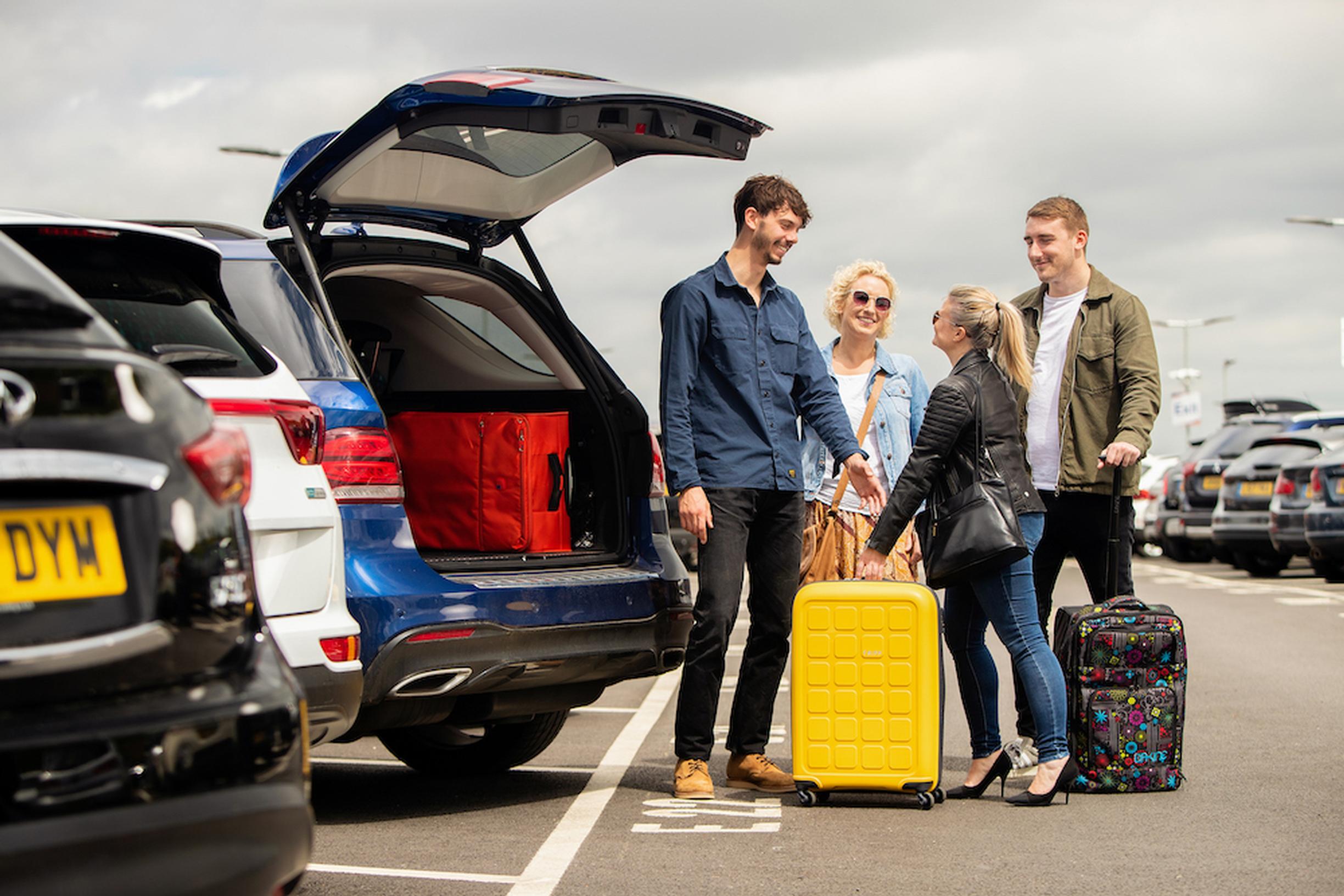 The APH Gatwick car park