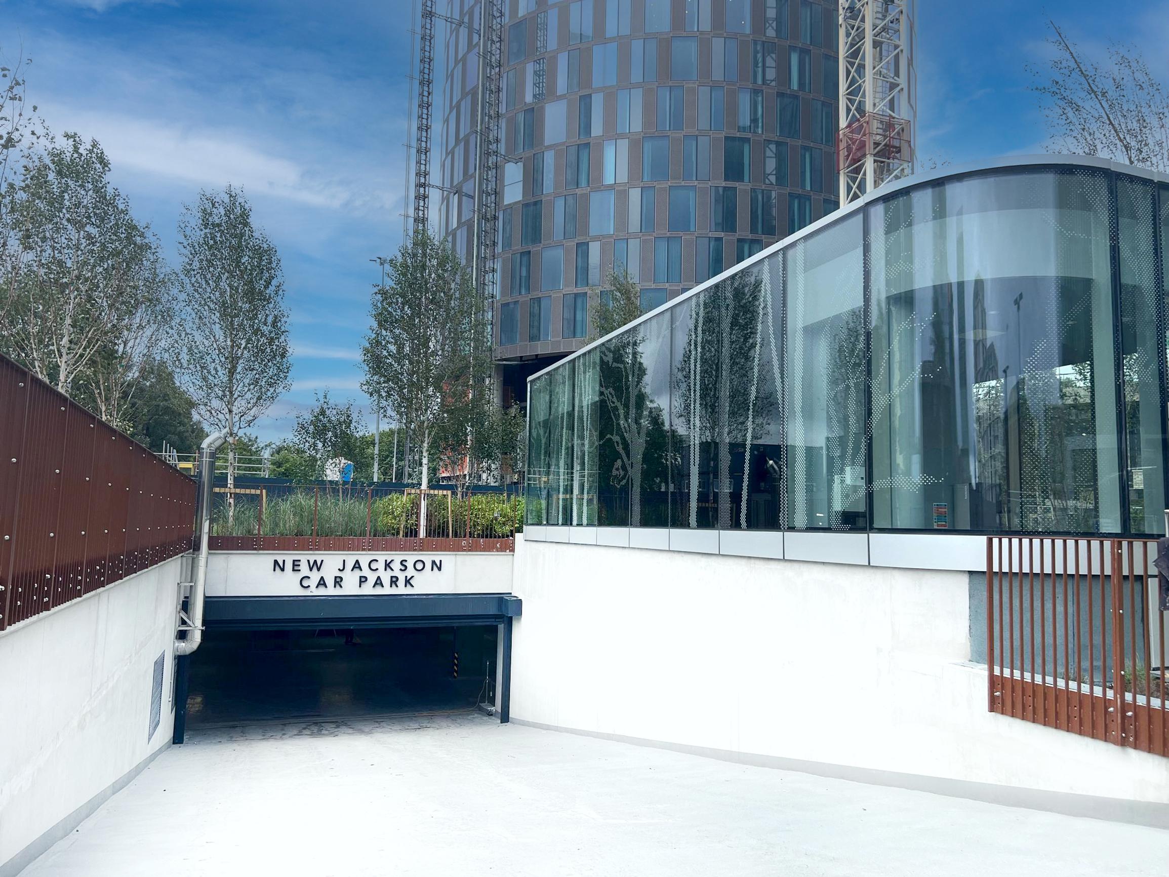 The New Jackson car park