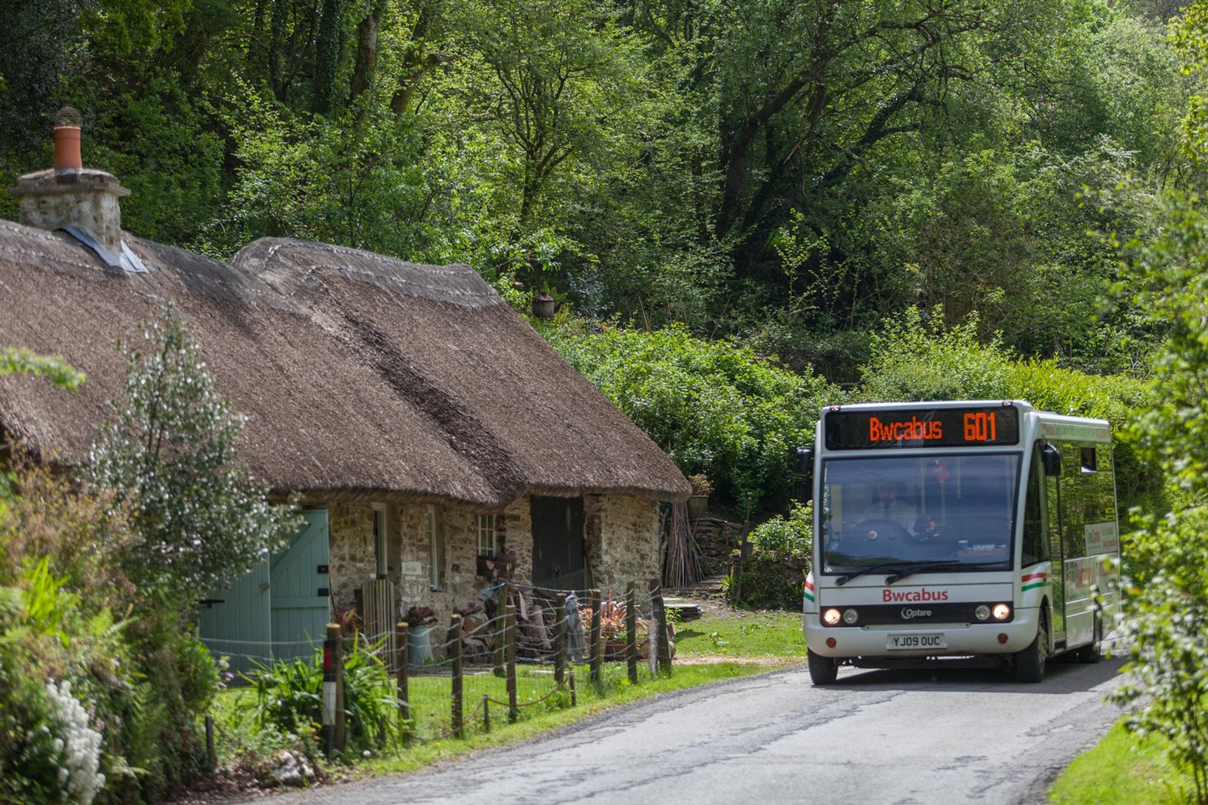 Bwcabus was designed to connect rural communities to towns and main bus routes