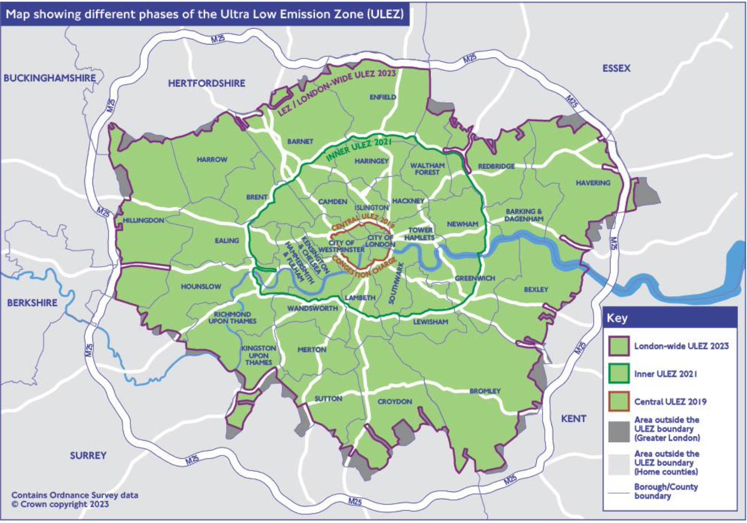 The expanded ULEZ scheme