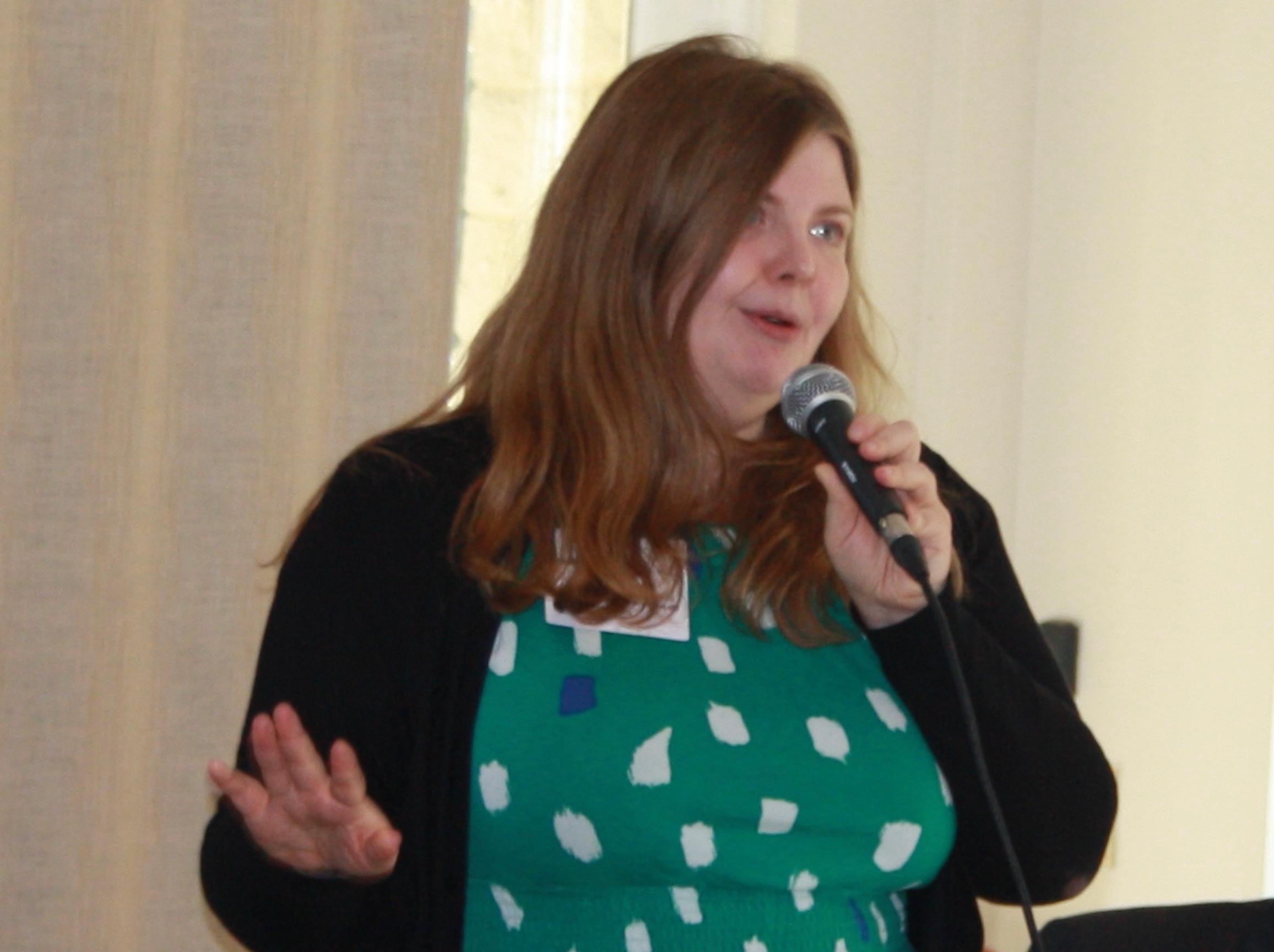 DfT`s Clara Davies at the Local Transport Summit