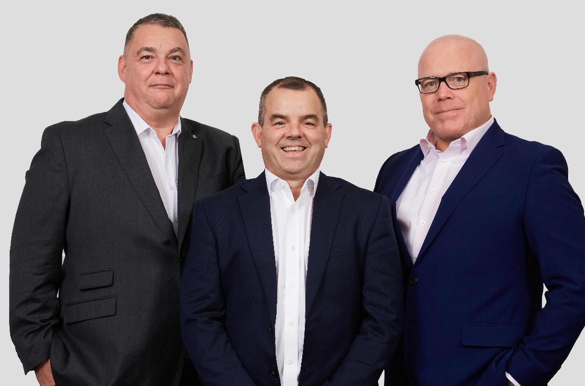 Colin Arthur, Paul Kyte and John Mason