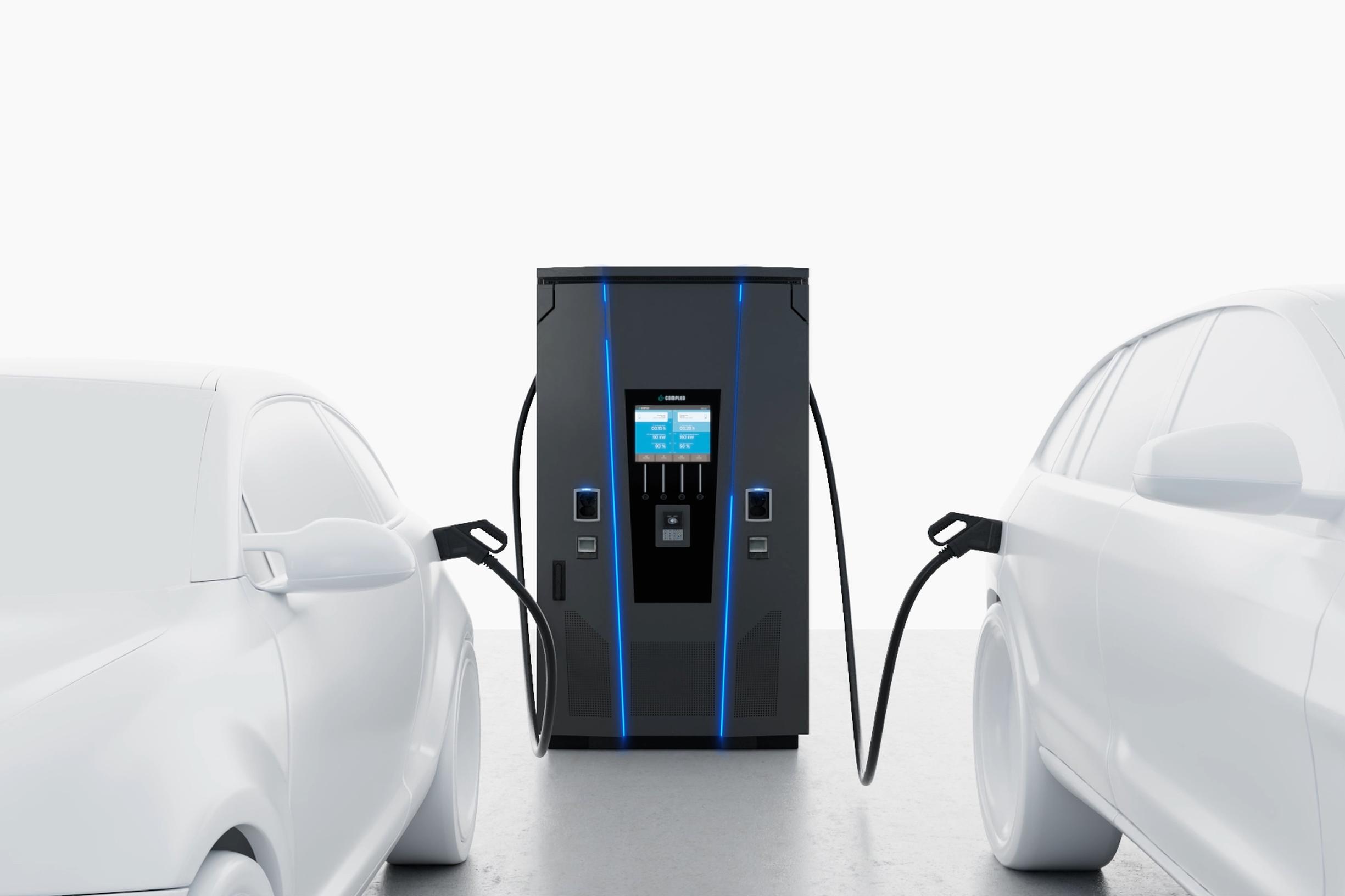 The Compleo eTower 200 charger