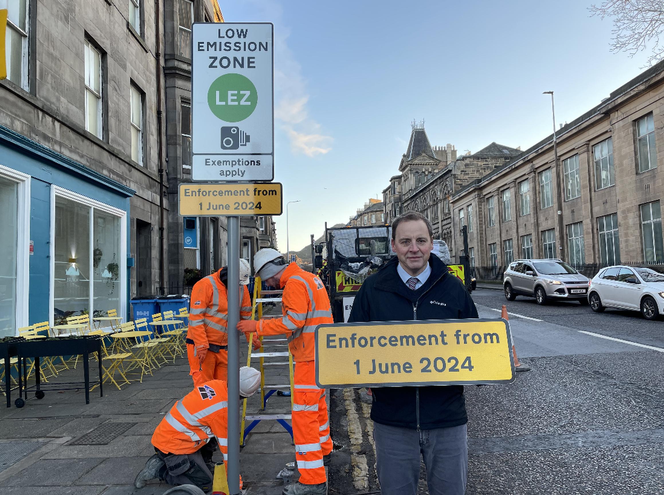 Edinburgh’s transport and environment convener Cllr Scott Arthur