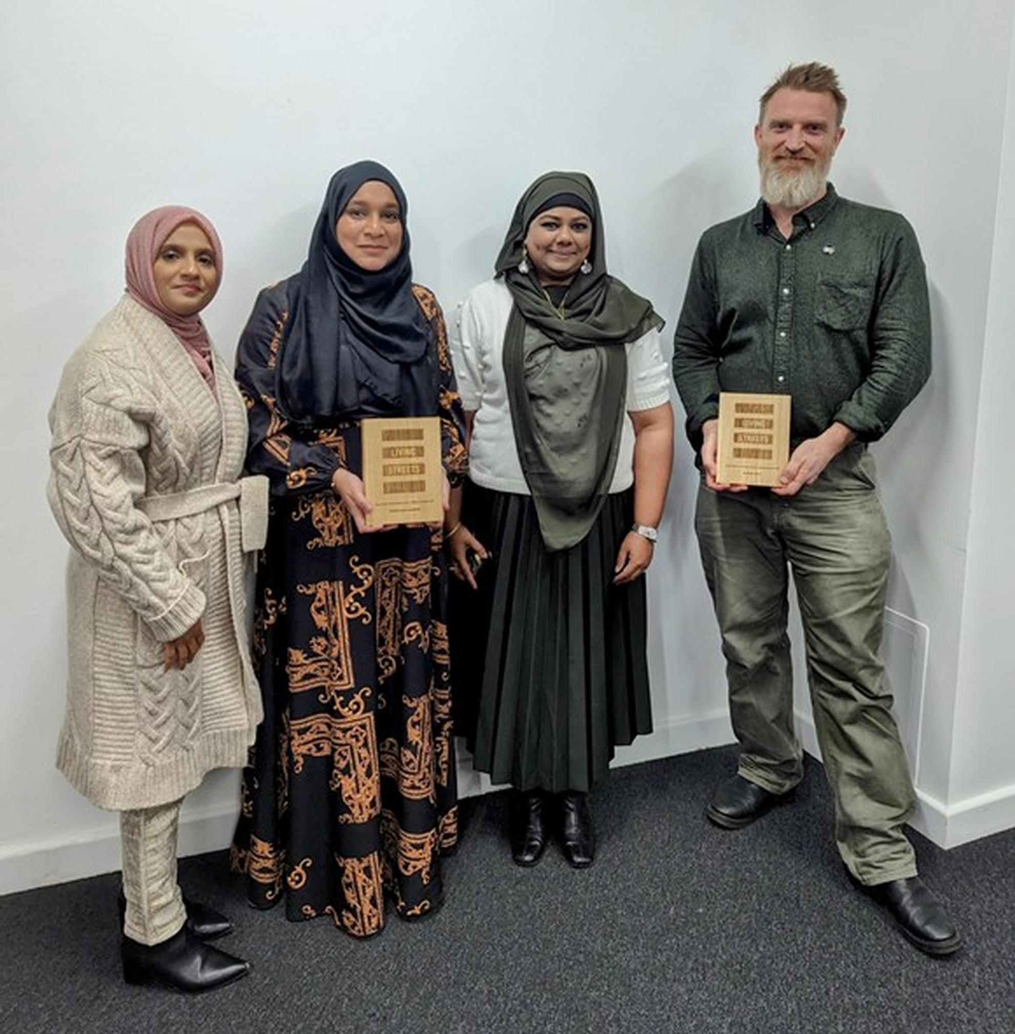 Muslimah Sports Association and Dan Raven-Ellison, Slow Ways