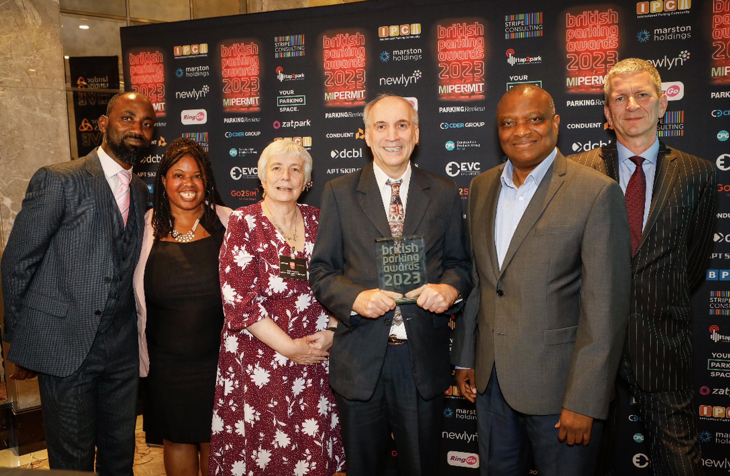 Haringey Council’s Ademuyiwa Shajuyigbe, Denise Adolphe, Joanne Lewis, Tim Gunn, James Rasaki and Adam Callender