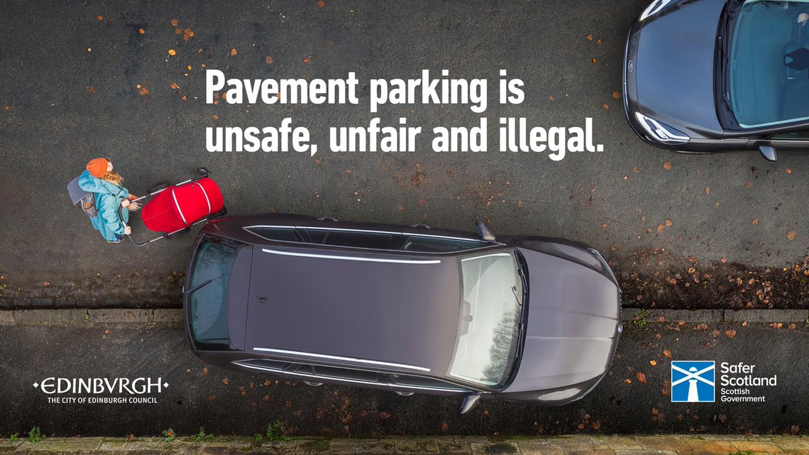 City of Edinburgh will be the first Scottish local authority to adopt new pavement parking rules