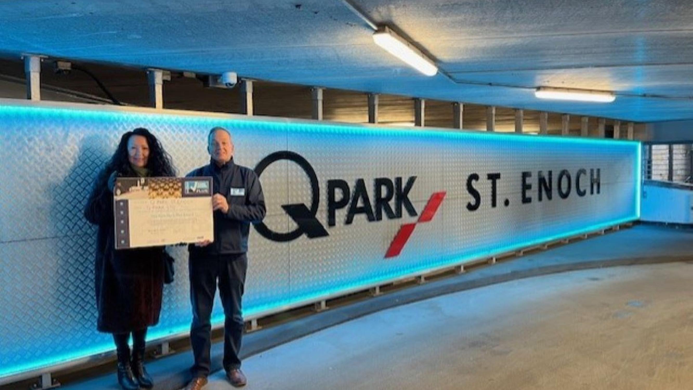 Glasgow’s Q-Park St Enoch achieves Park Mark Plus status