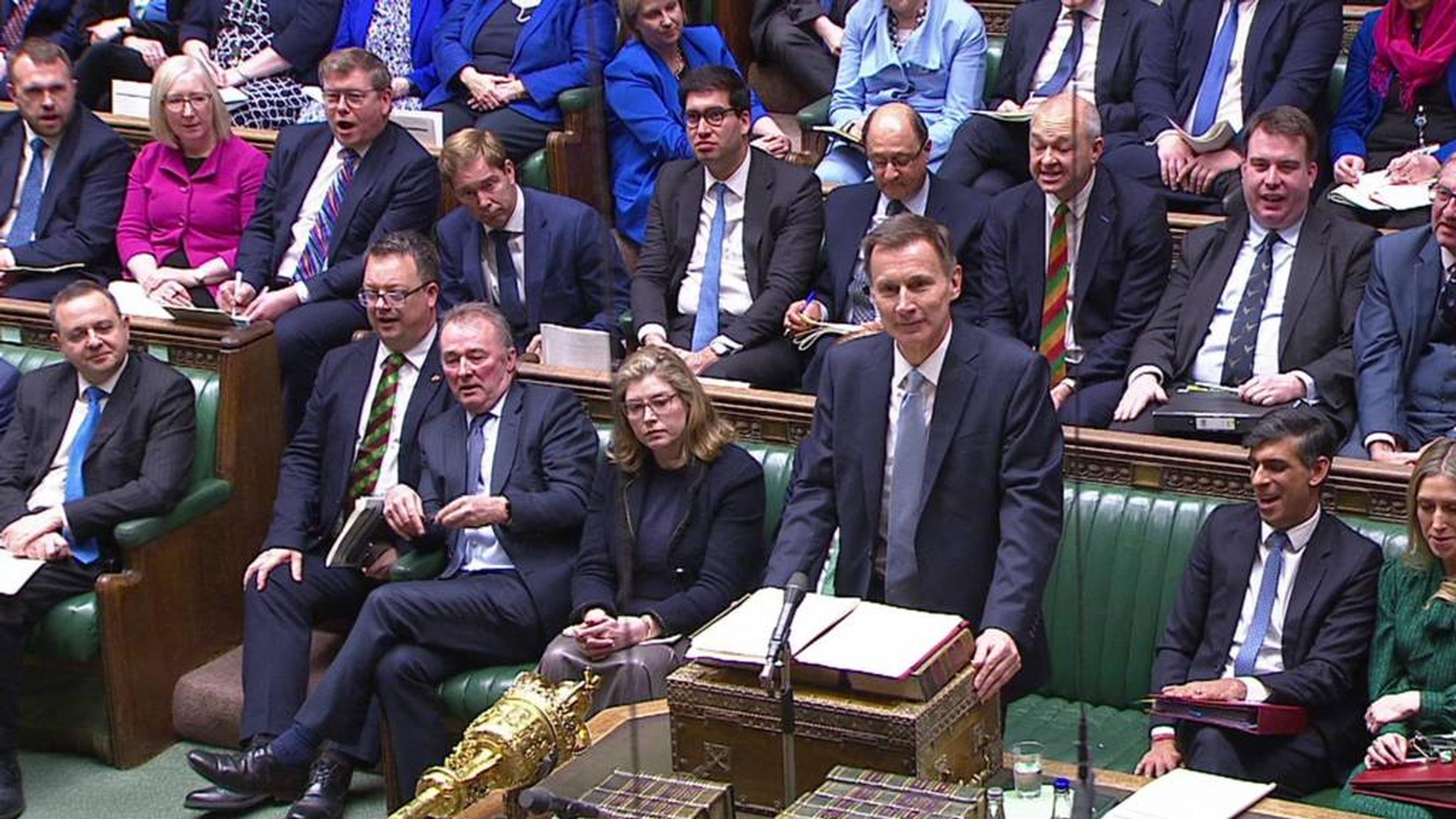 Jeremy Hunt delivers the Spring Budget (UK Parliament)