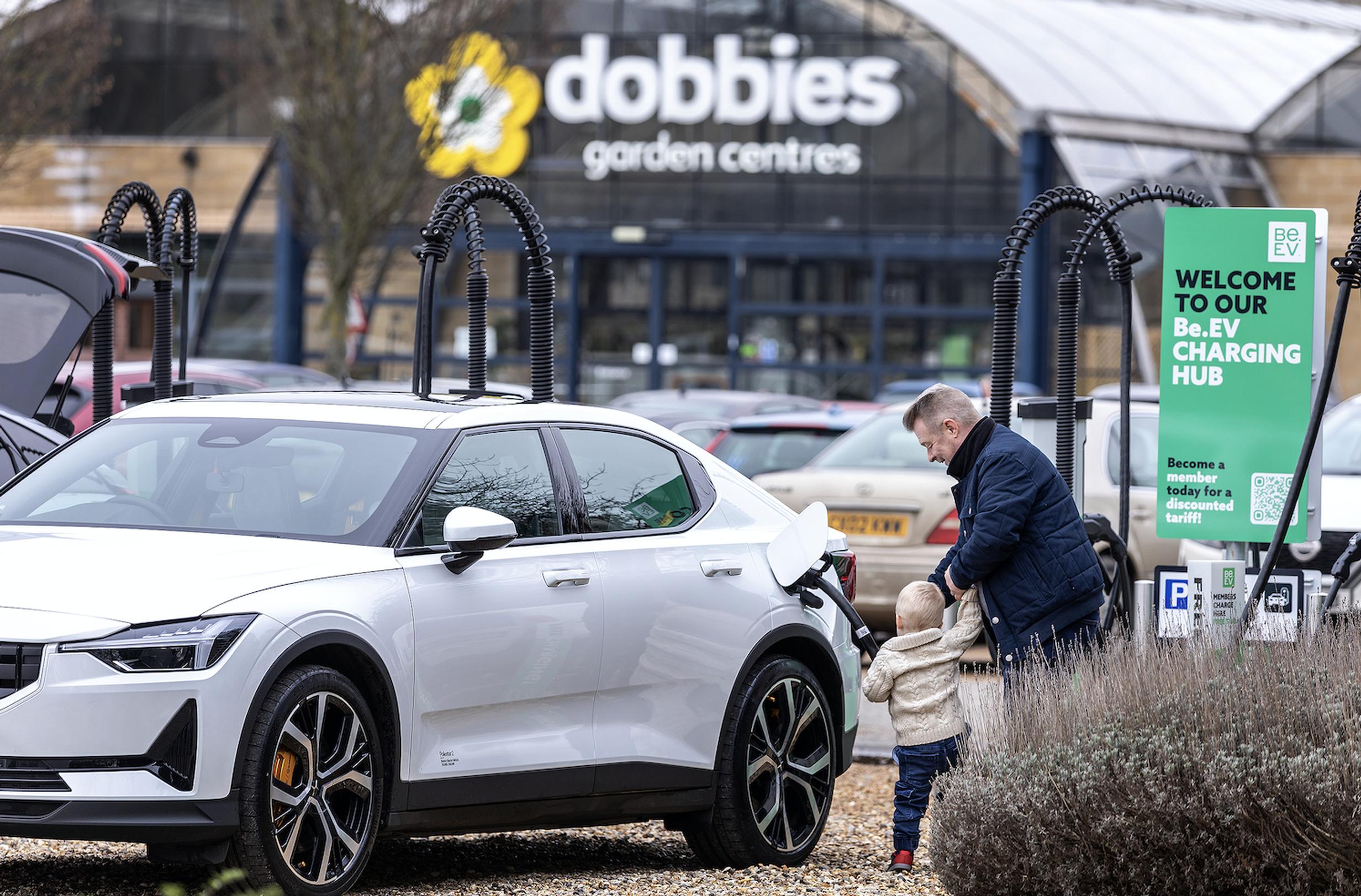 Dobbies` Huntingdon charging hub