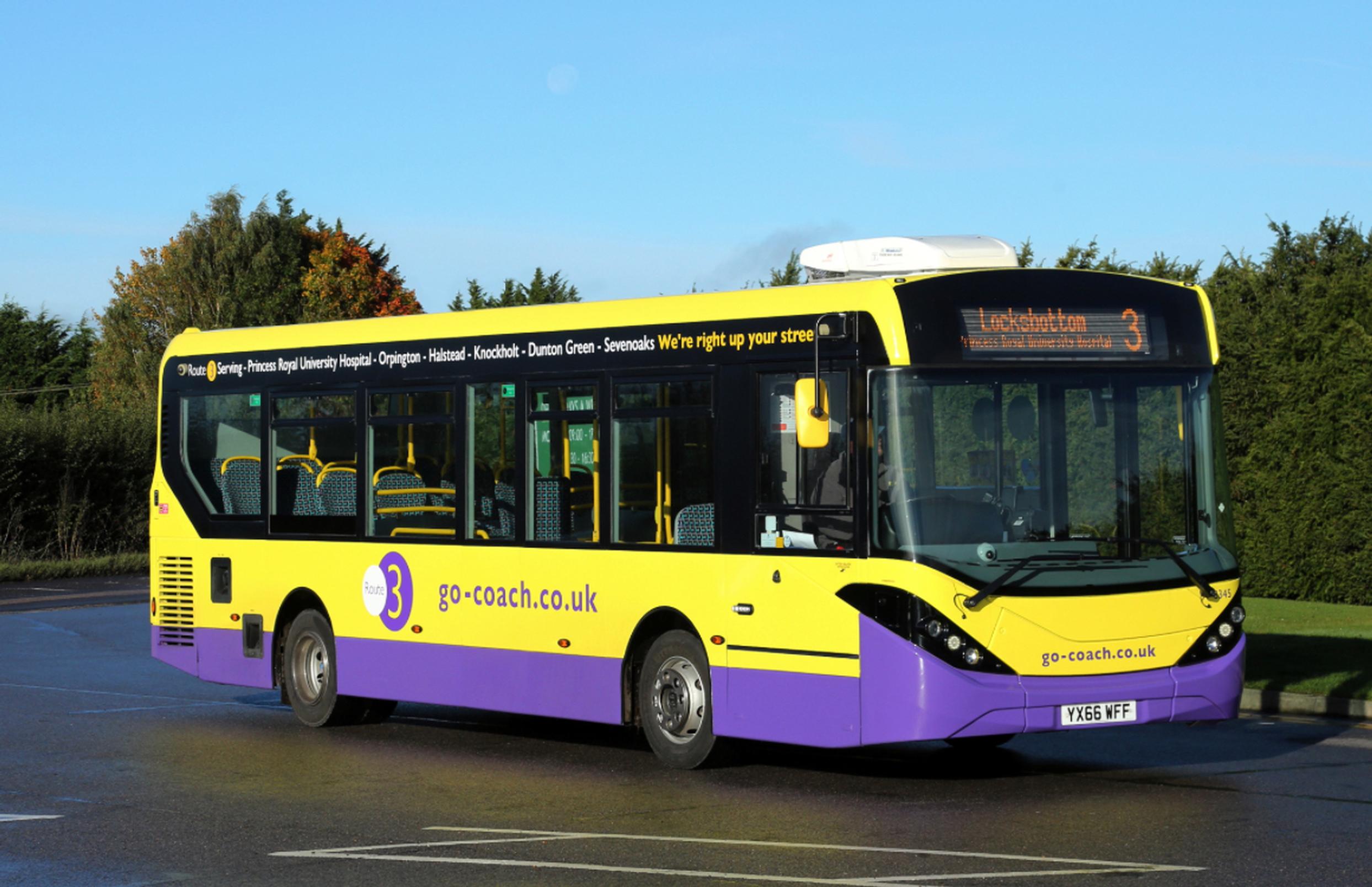 The semi-flexible Go Coach service in Sevenoaks