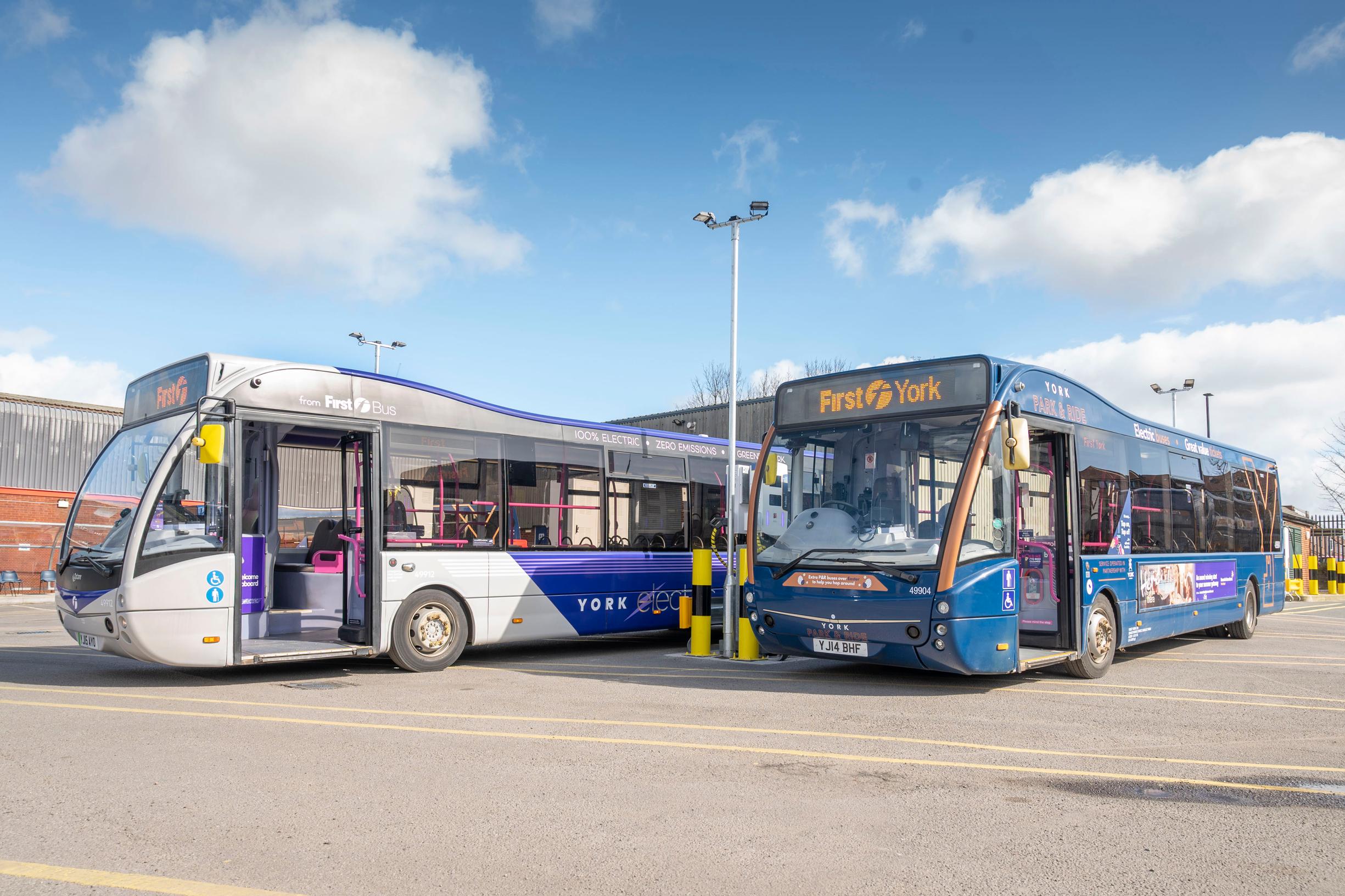 First York`s Optare Versa single-deck buses