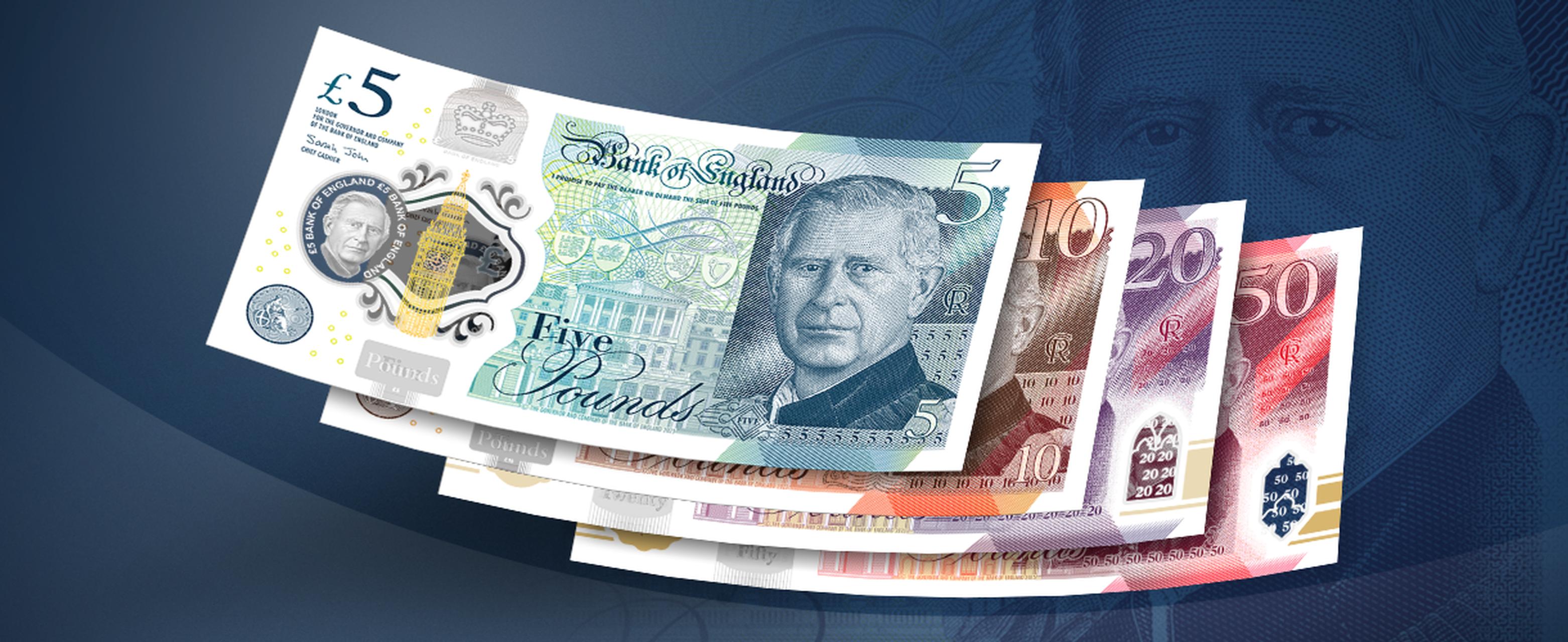 The King Charles III banknotes