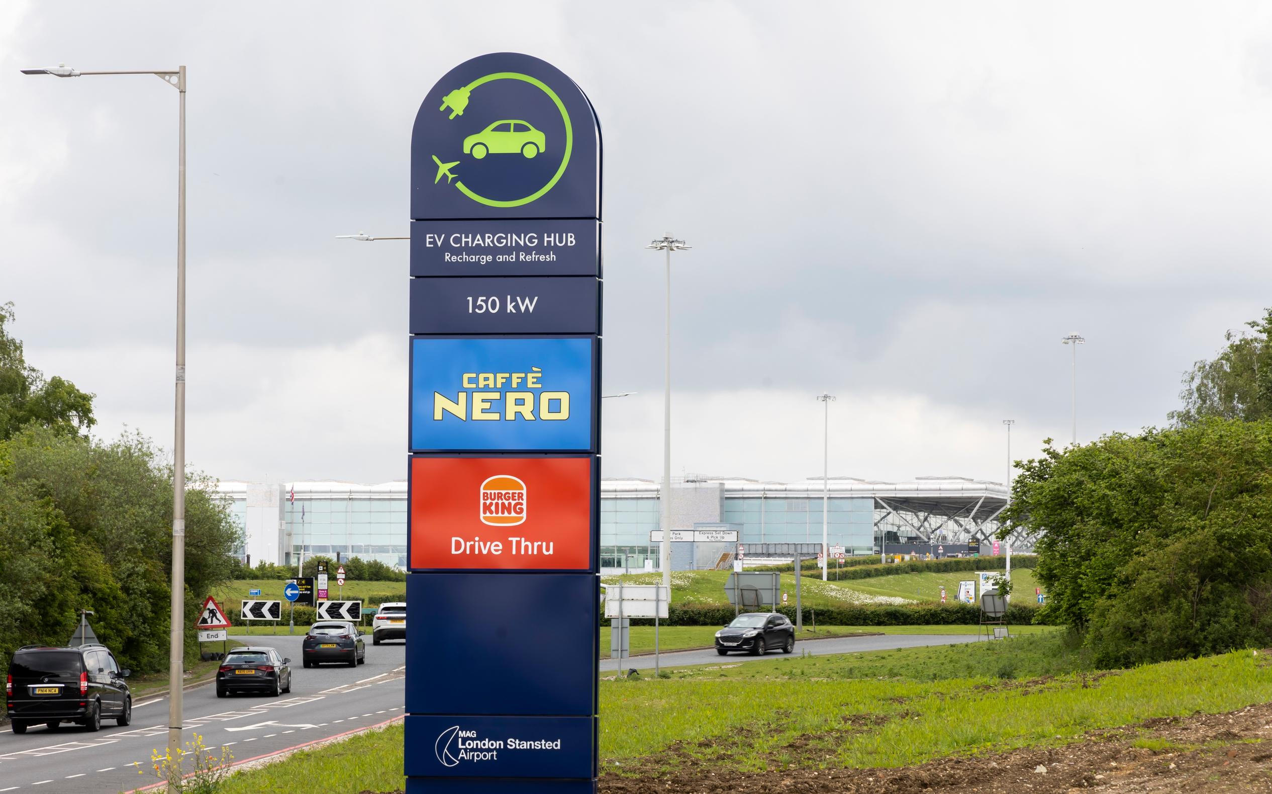 Signage for the hub