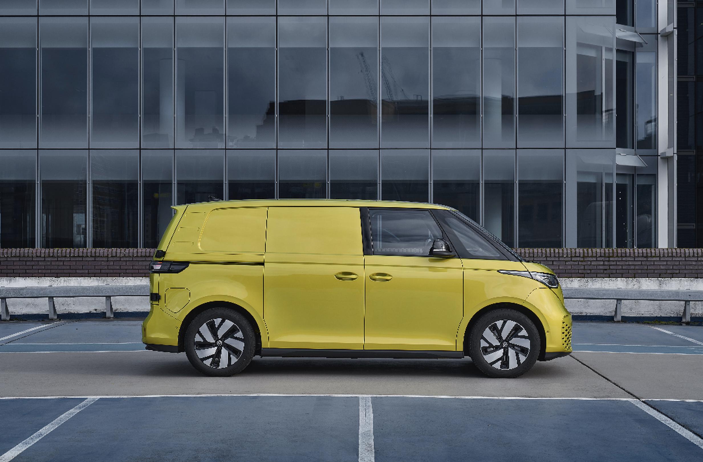 The electric ID. Buzz Cargo SWB Commerce can