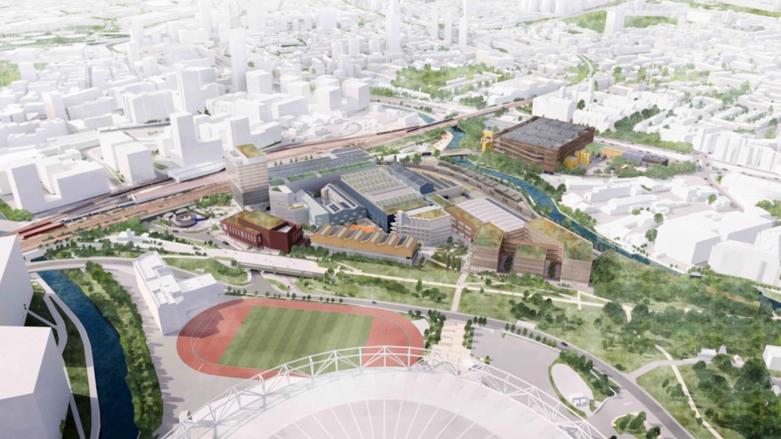 The outline masterplan for Bow Goods Yard will maximise the capacity of the railhead and improve rail freight efficiency, says Network Rail Property