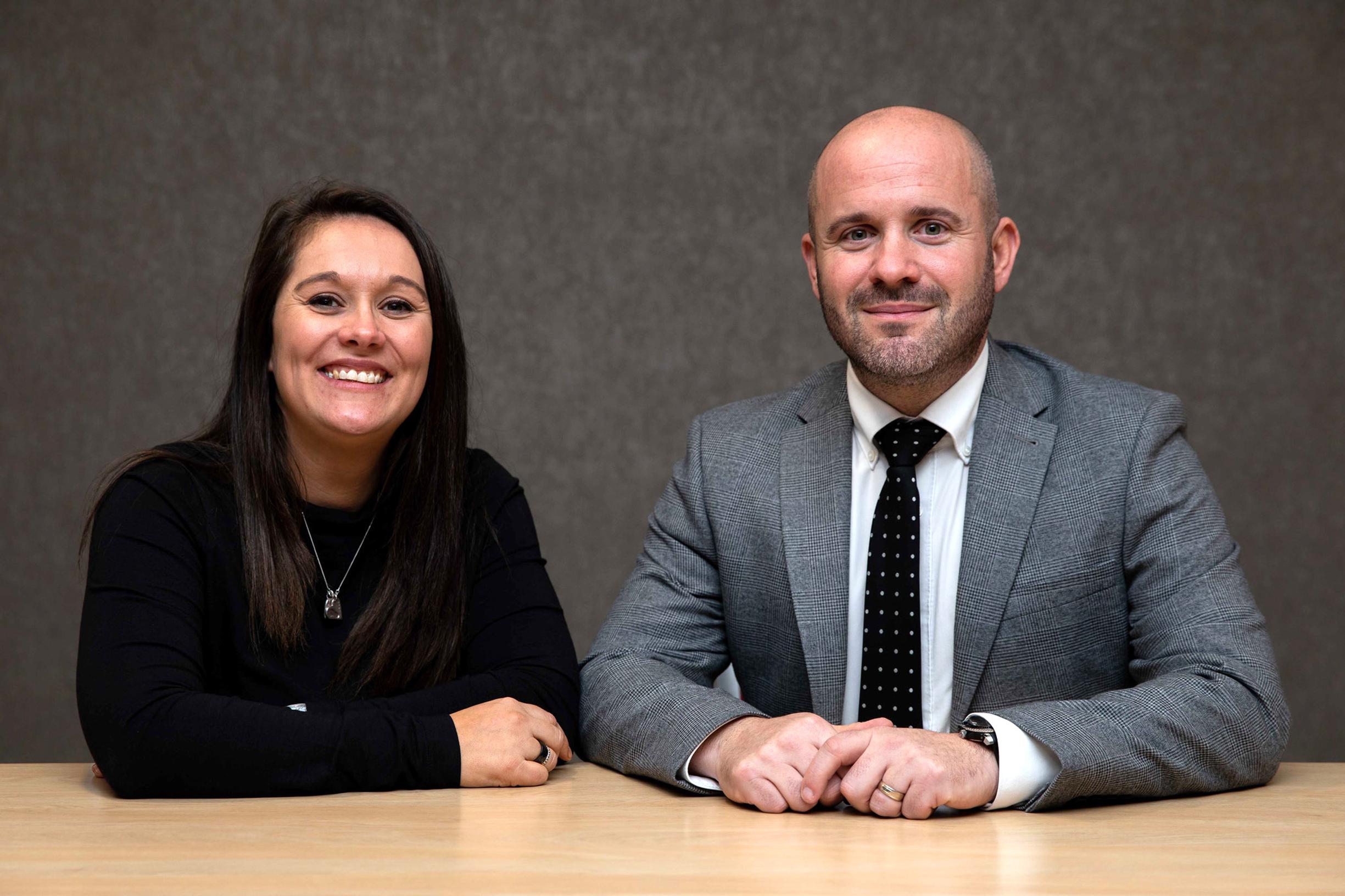 Vicky Jarrett and Chris Naylor