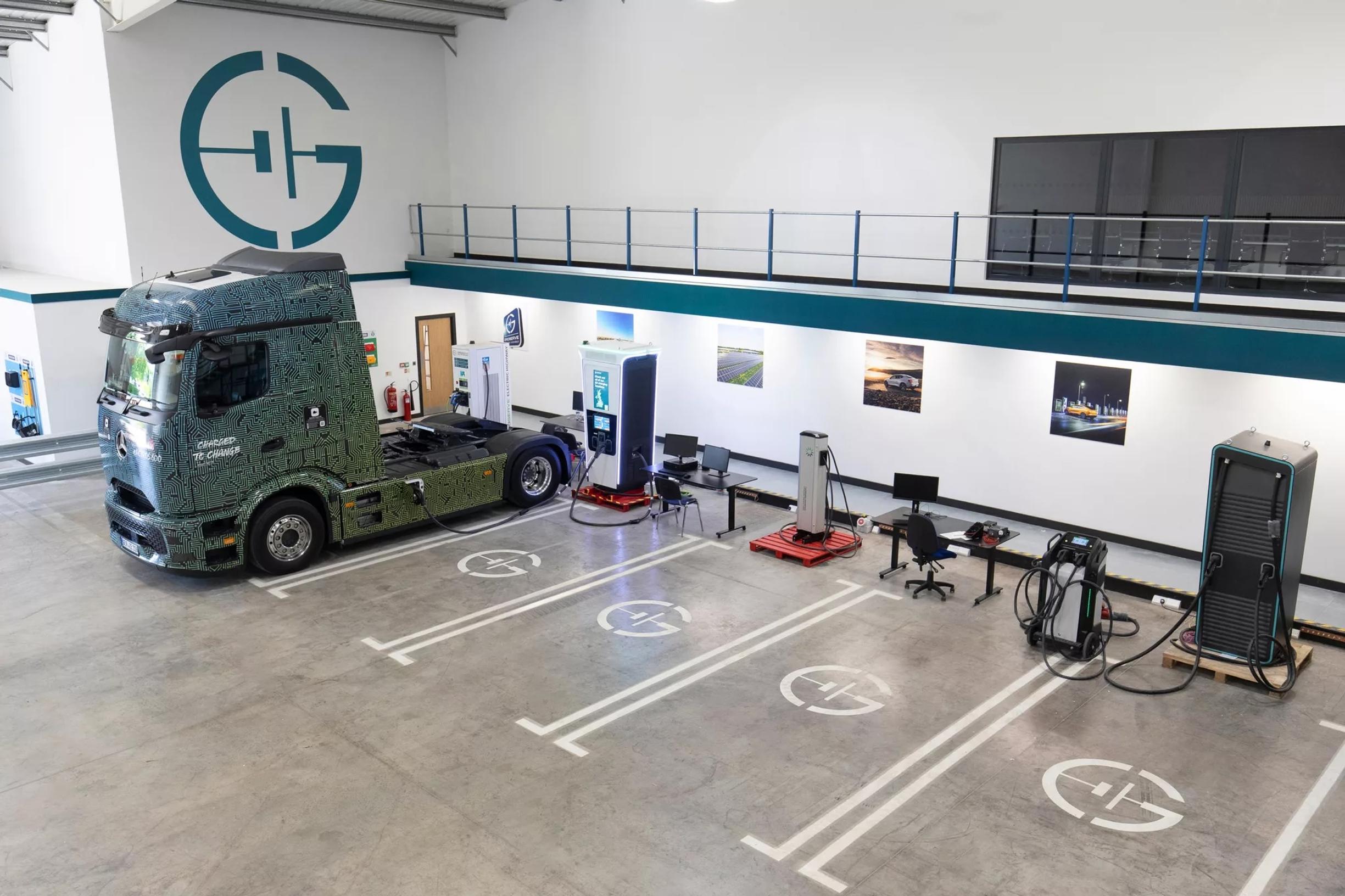 The GRIDSERVE Innovation and Operations Centre in Swindon