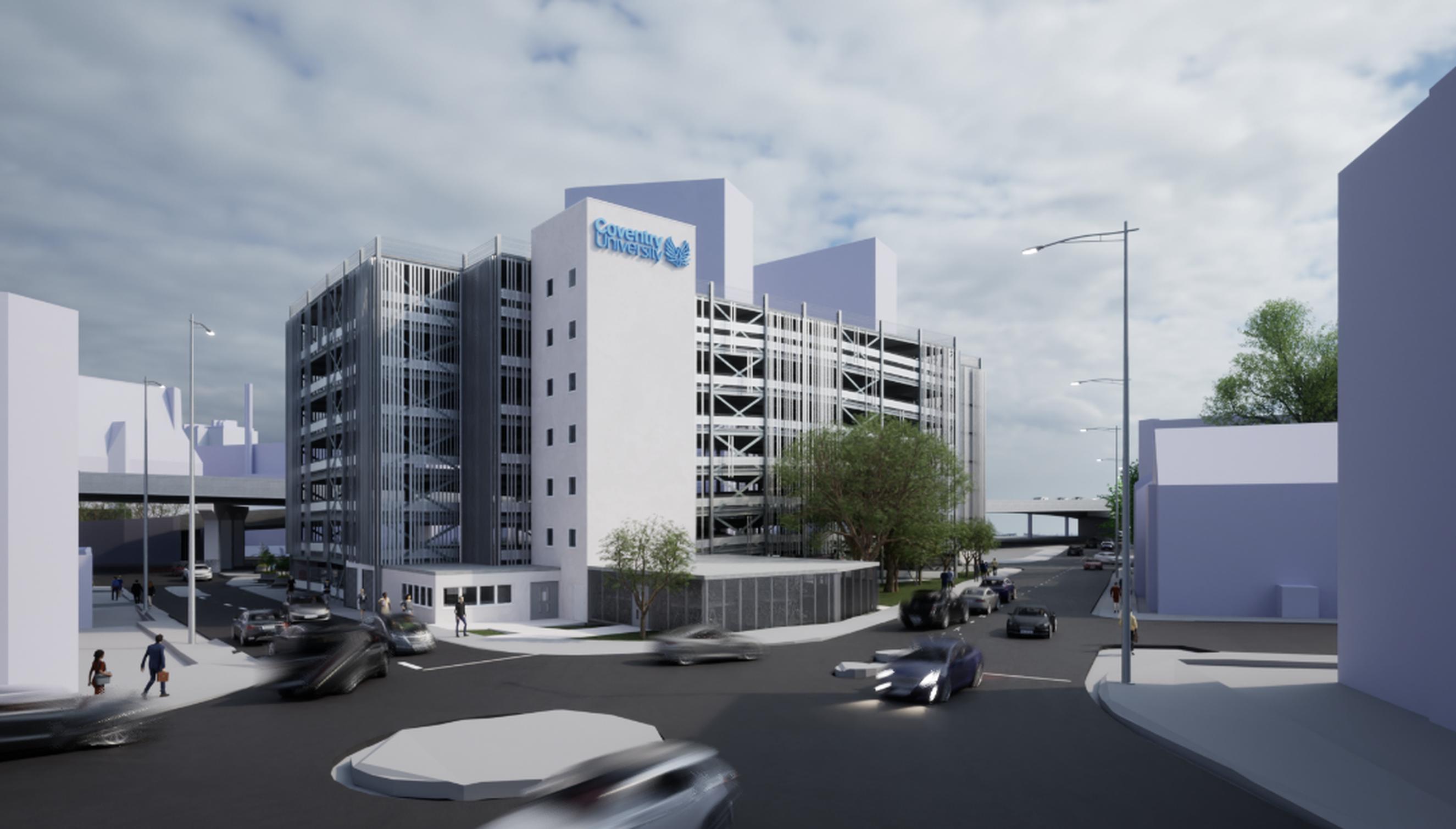 The Coventry University car park plan (Stripe Consulting)