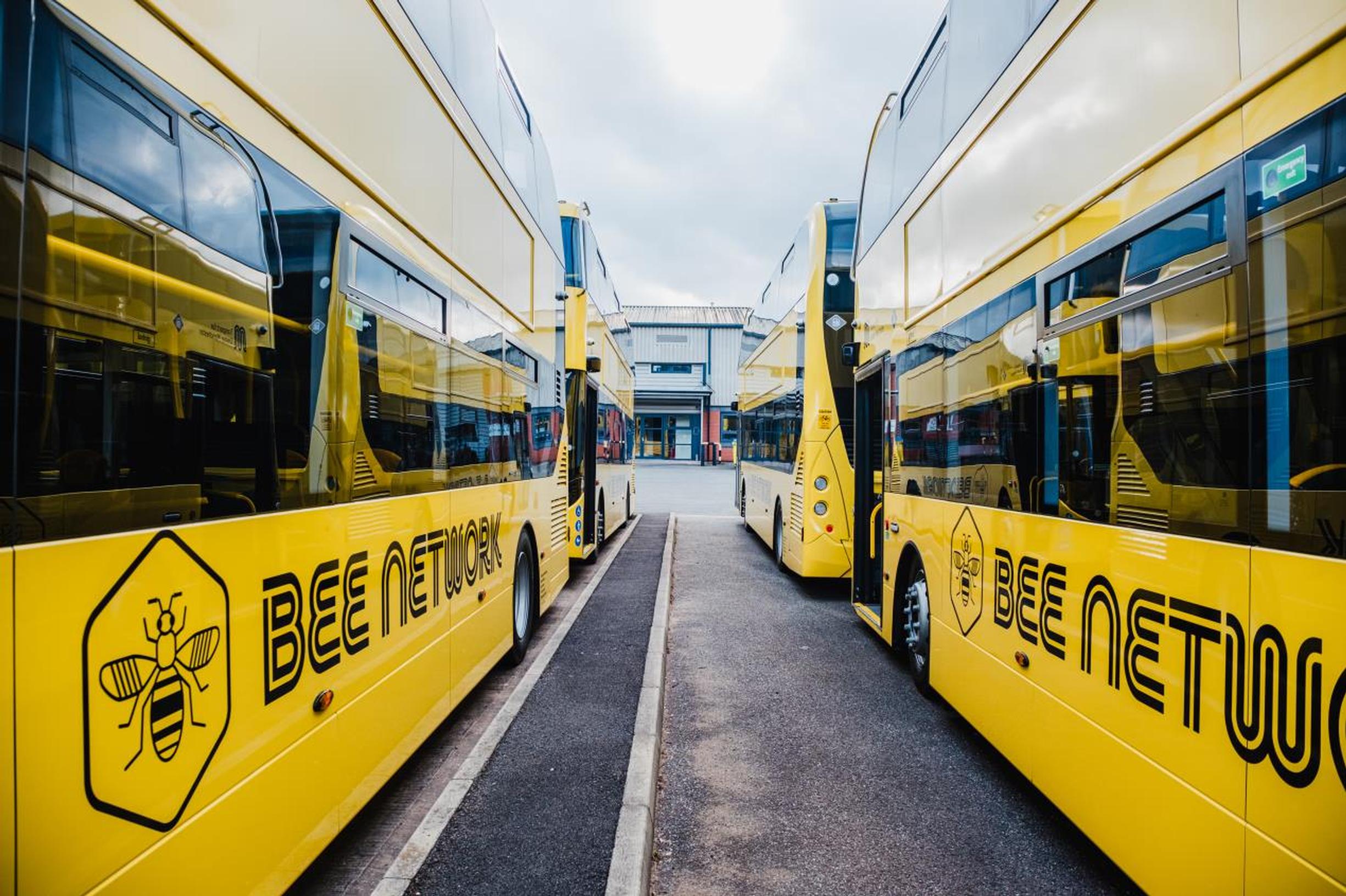 TfGM said the roll-out of lower and zero emission buses will help ensure the region meets NO2 targets