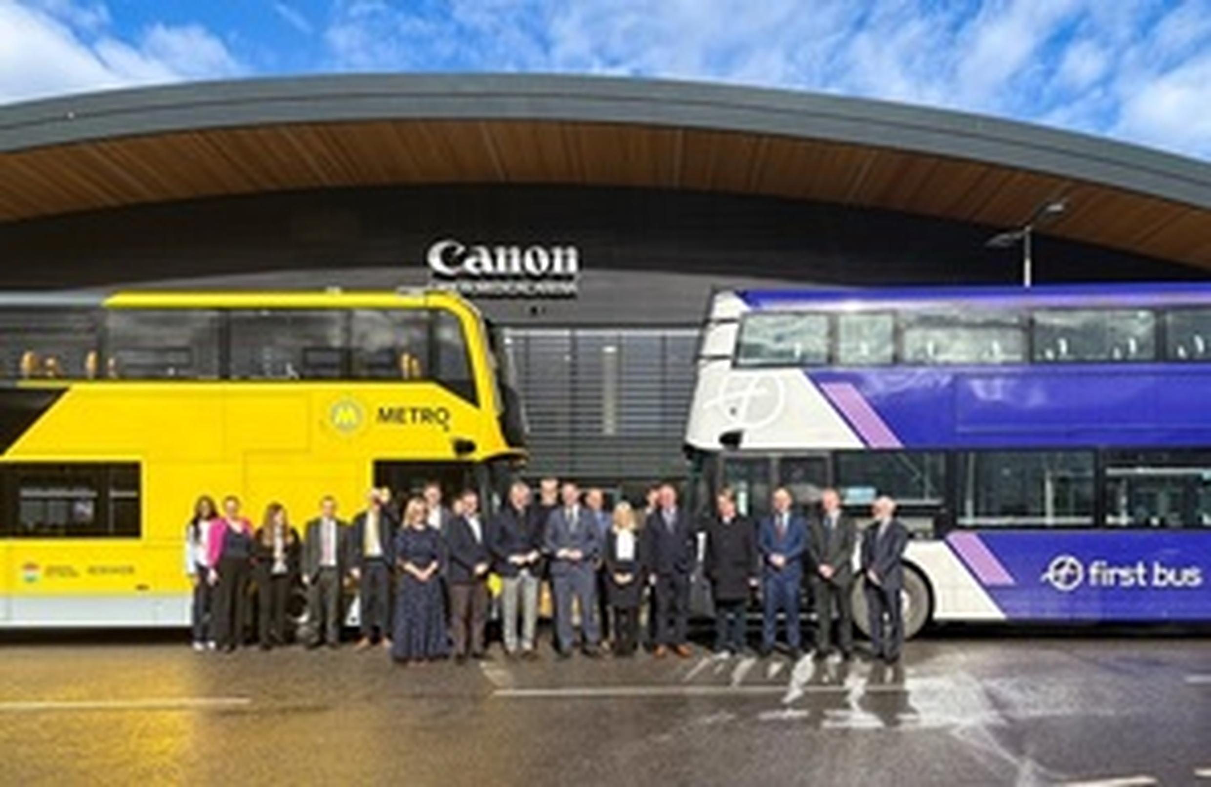 Delegates were from bus builders Alexander Dennis and Wrightbus, industry representative bodies, Combined Authorities, and Transport for London.
