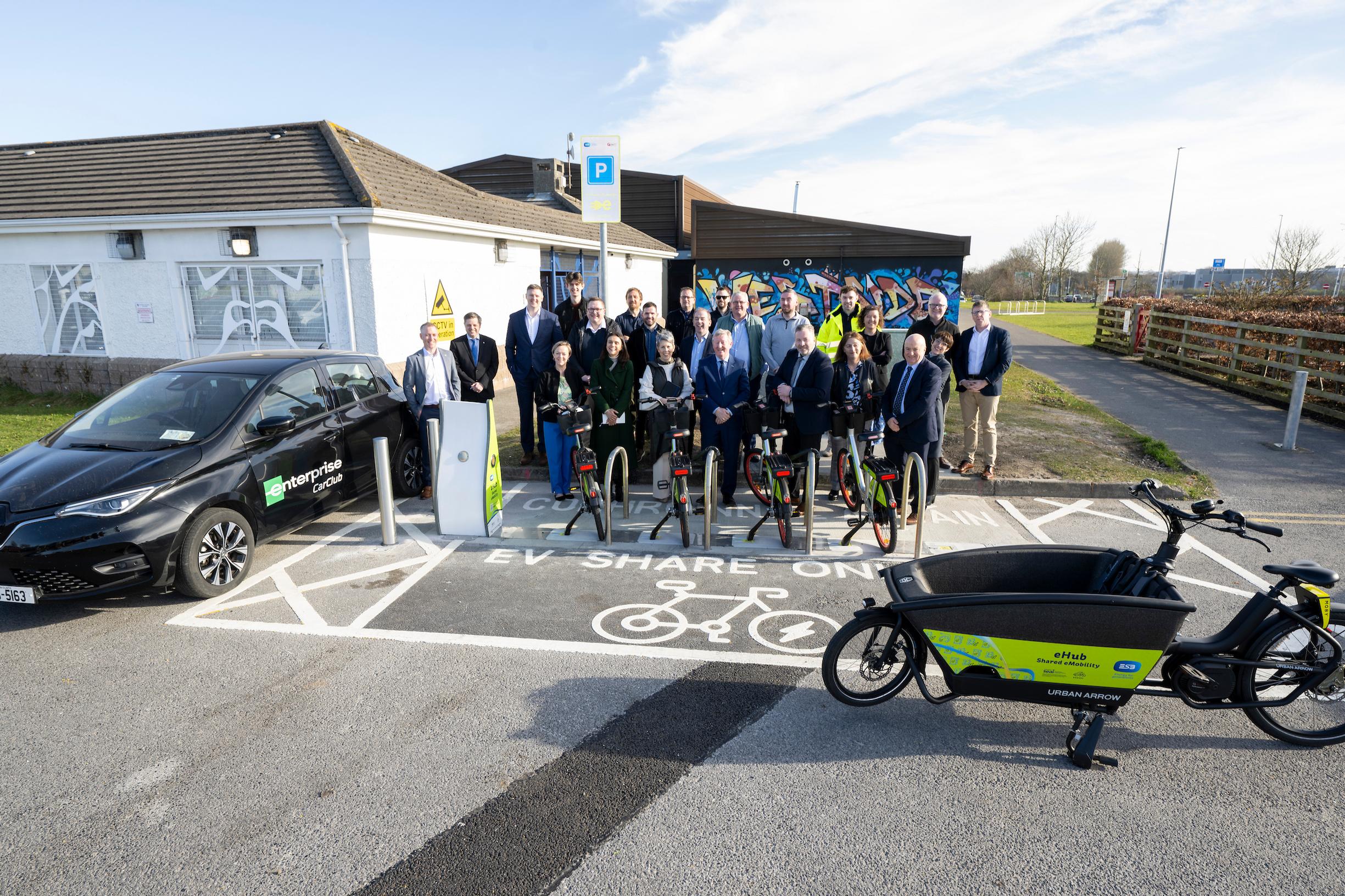 E-mobility hub offers employees more travel options in Galway City