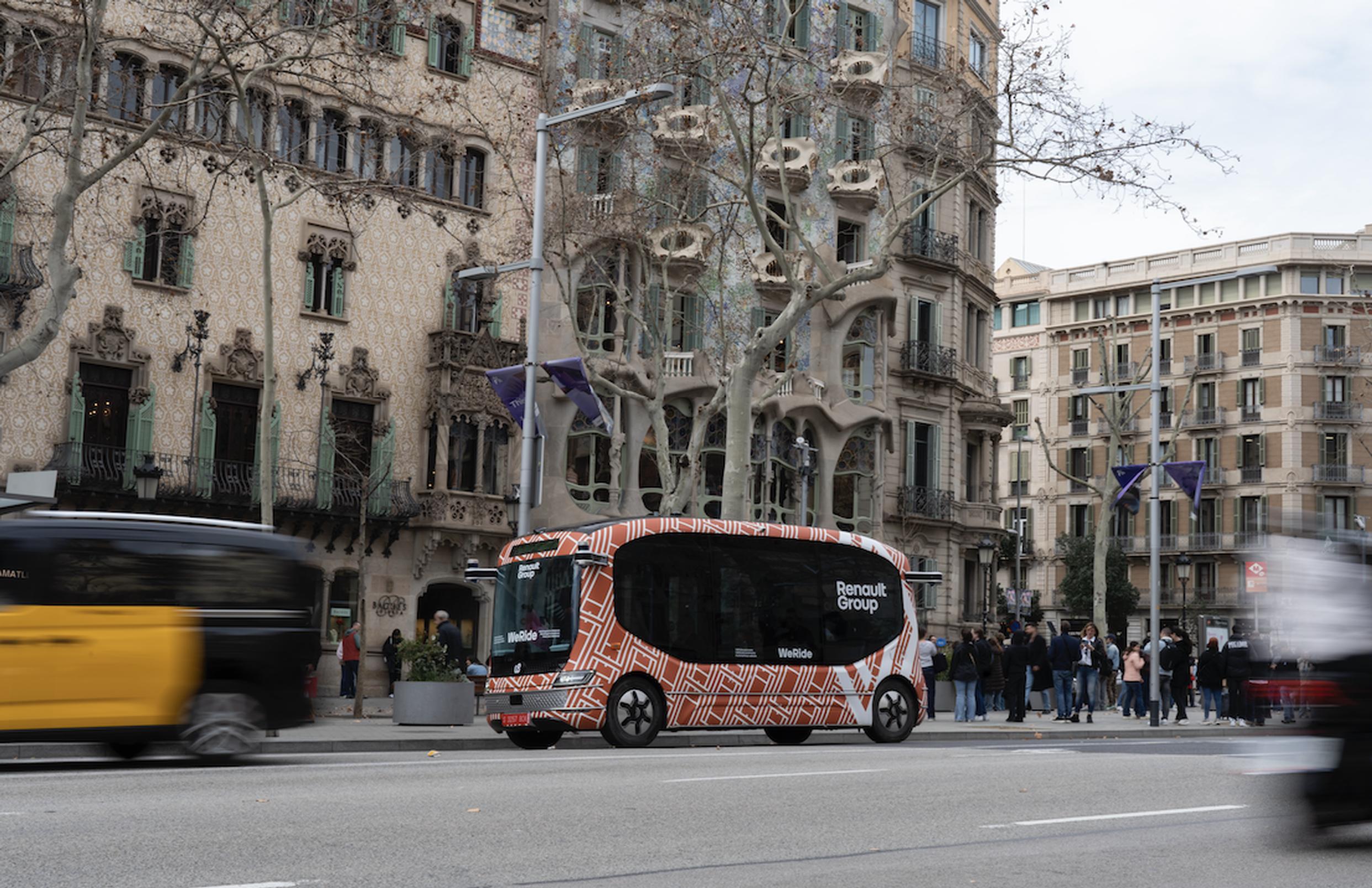WeRide in Barcelona (Dario Fernandez Ruz)
