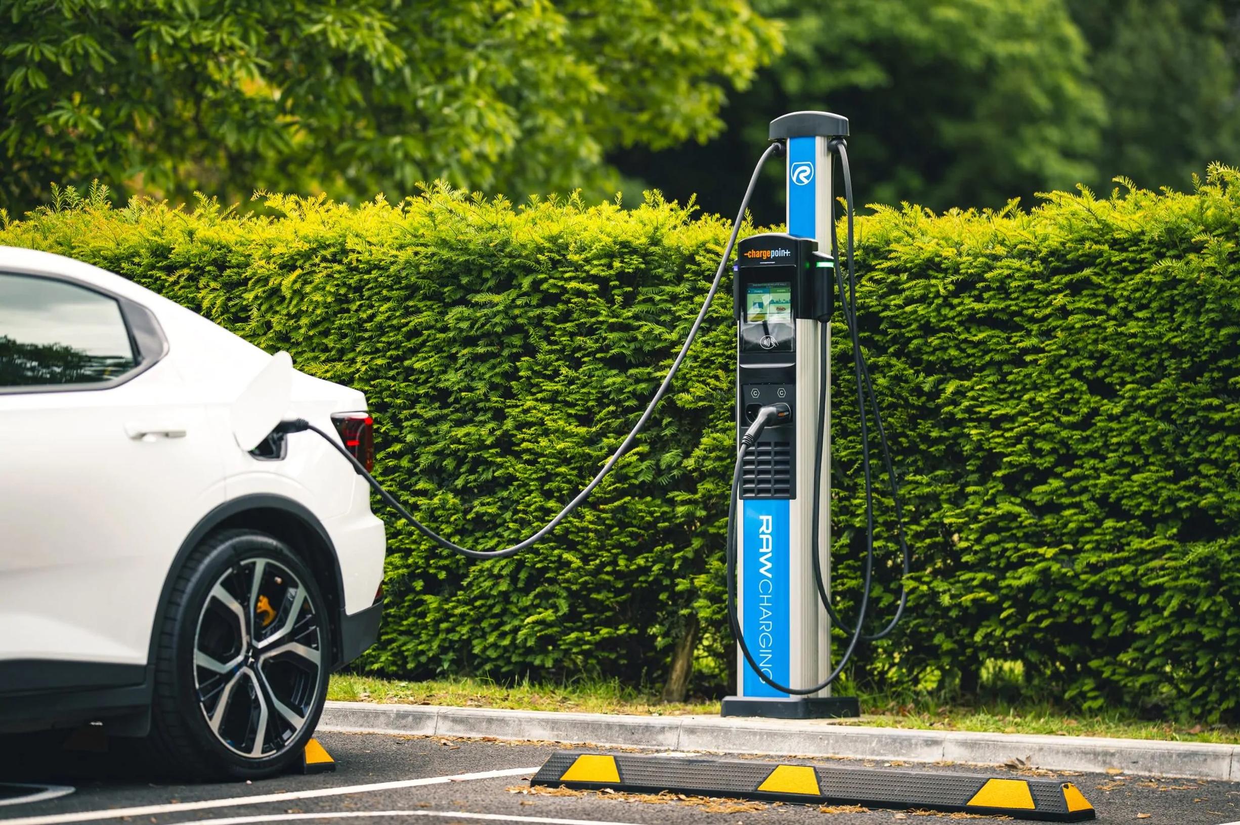 A RAW Charging chargepoint