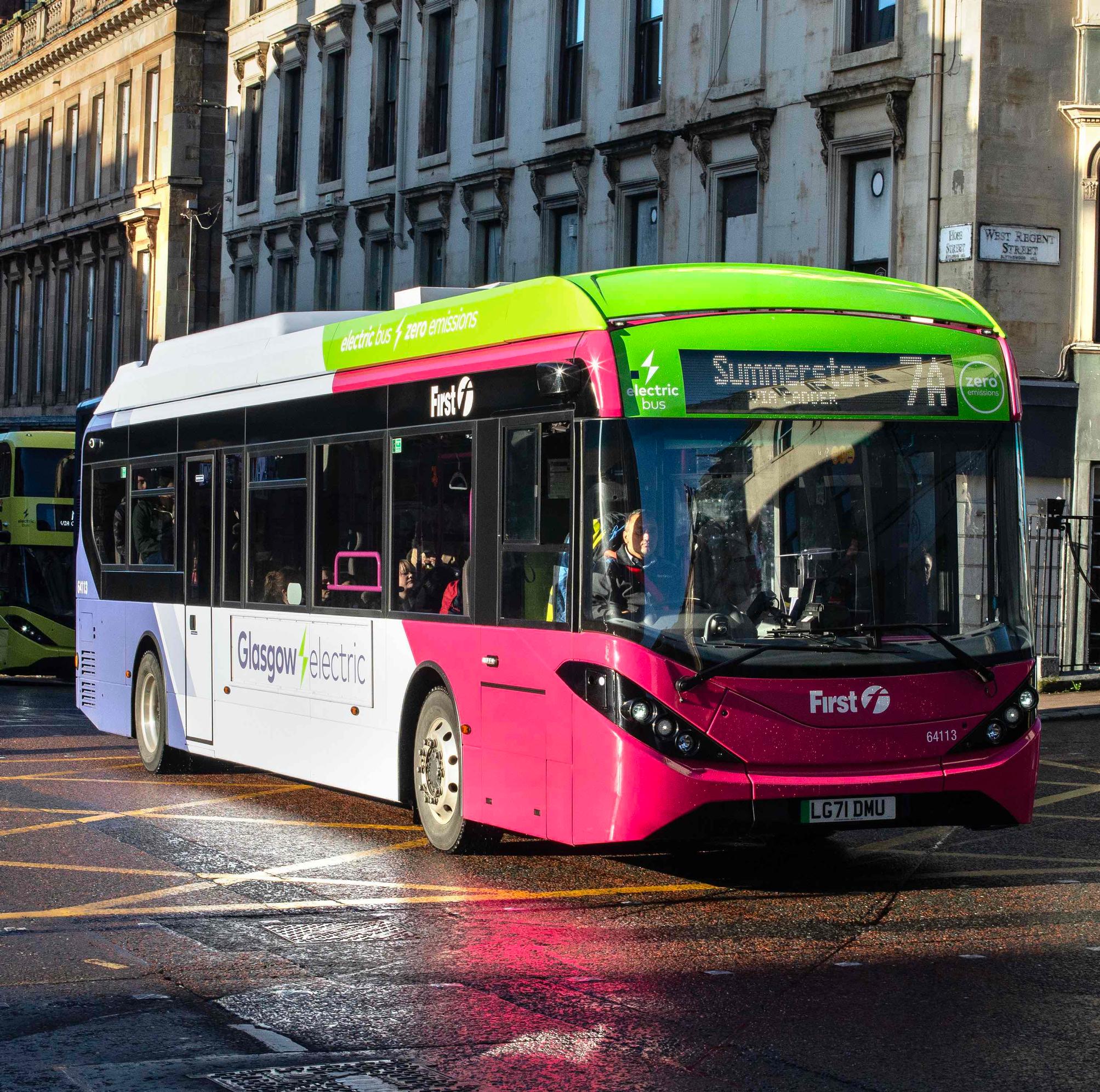 Former municipal bus services in Strathclyde live on in First’s operations, many now using electric vehicles. SPT proposes small municipal operations rather than a return to a large publicly owned bus company
