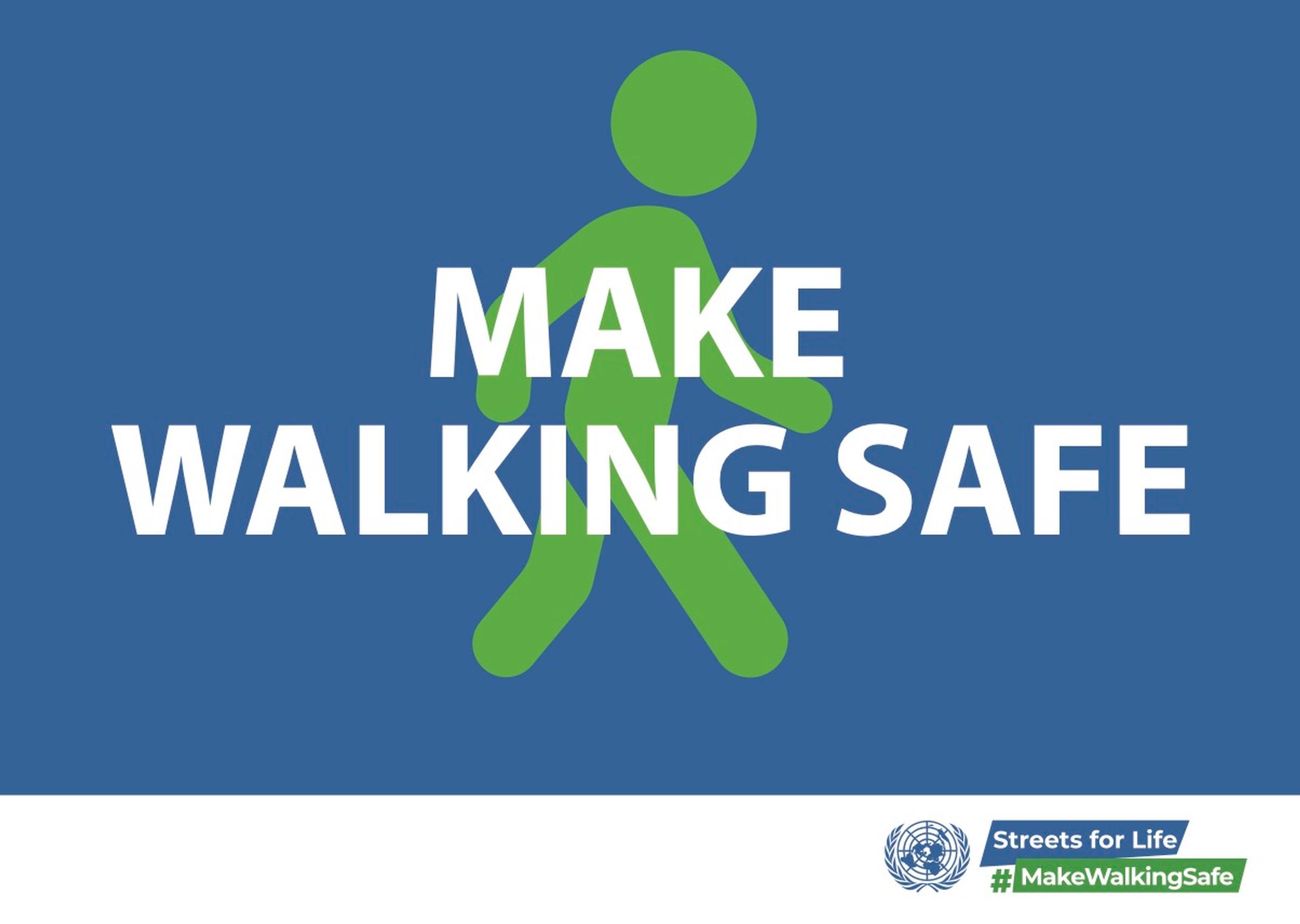 UN Global Road Safety Week 12-18 May: focus on walking and cycling