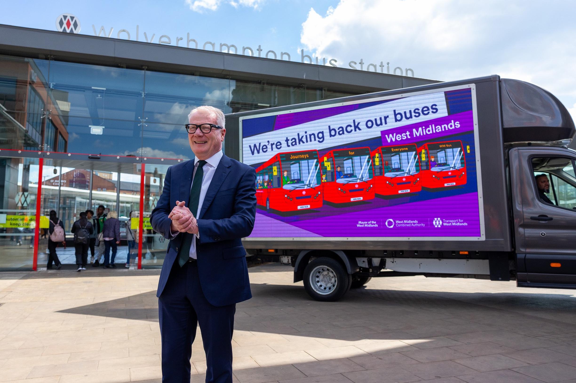 Richard Parker: We will create a bus network that puts passengers first - reliable, affordable and run in the interests of the people that use them