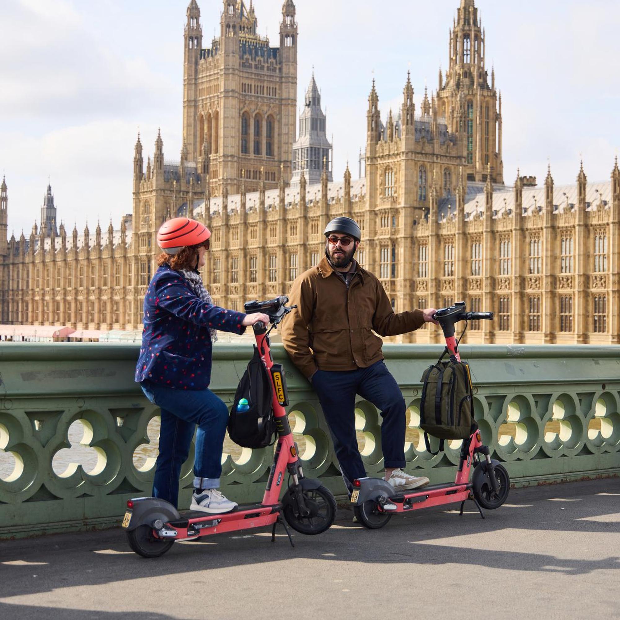Voi e-scooters in London