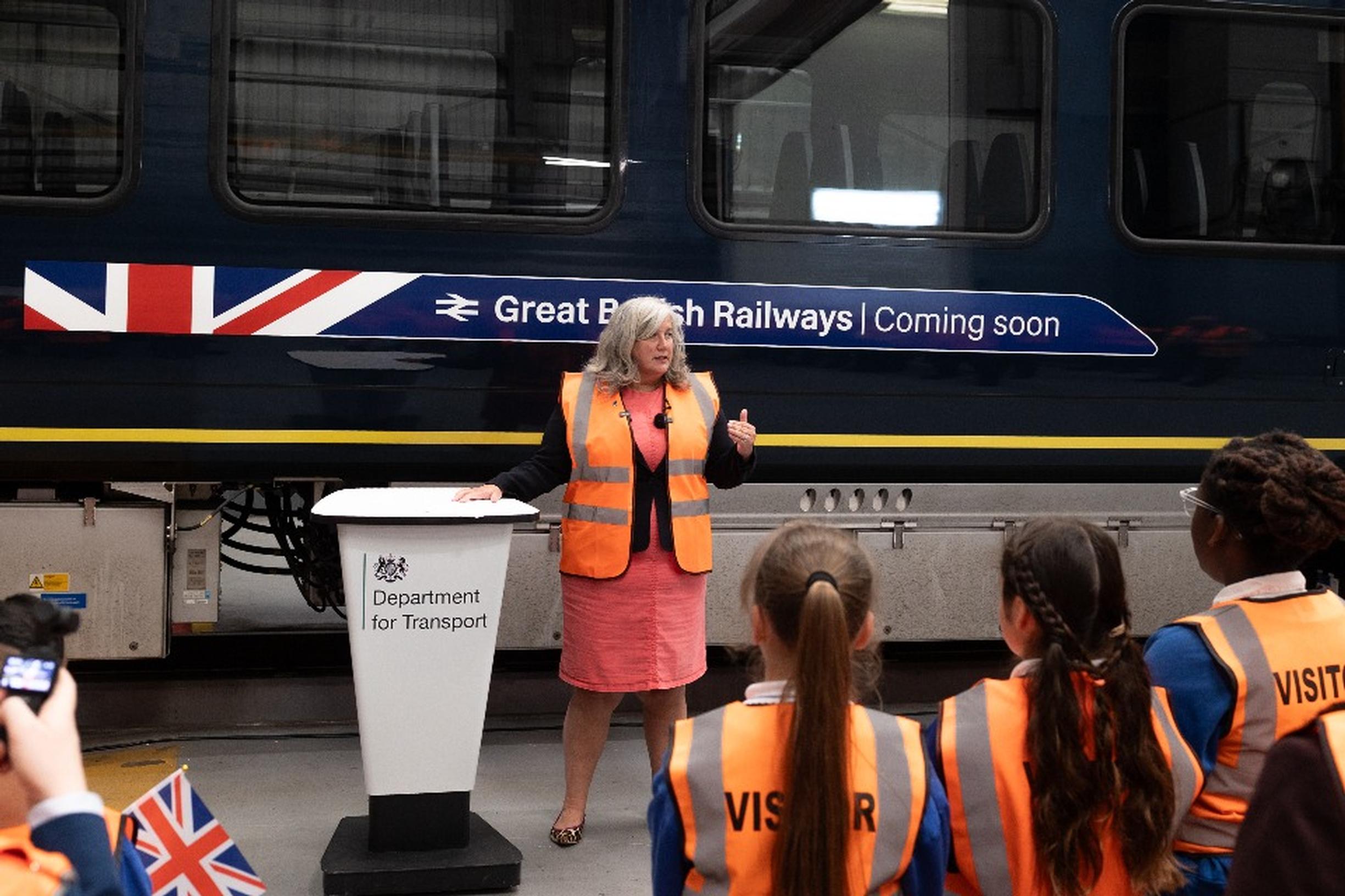 Transport Secretary Heidi Alexander hails the SWR takeover