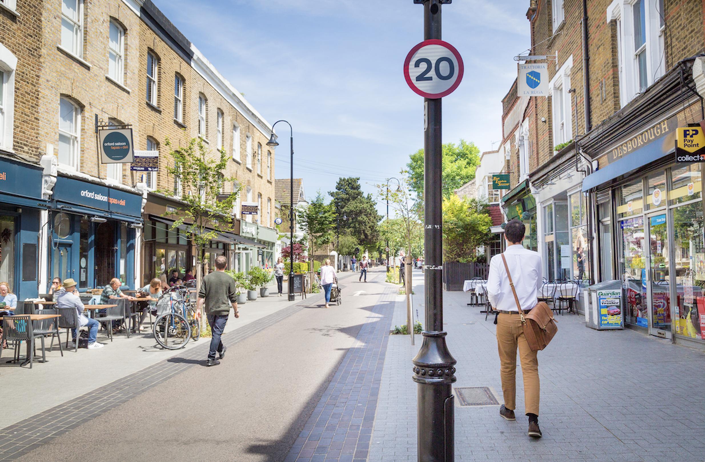 20mph zone in Waltham Forest