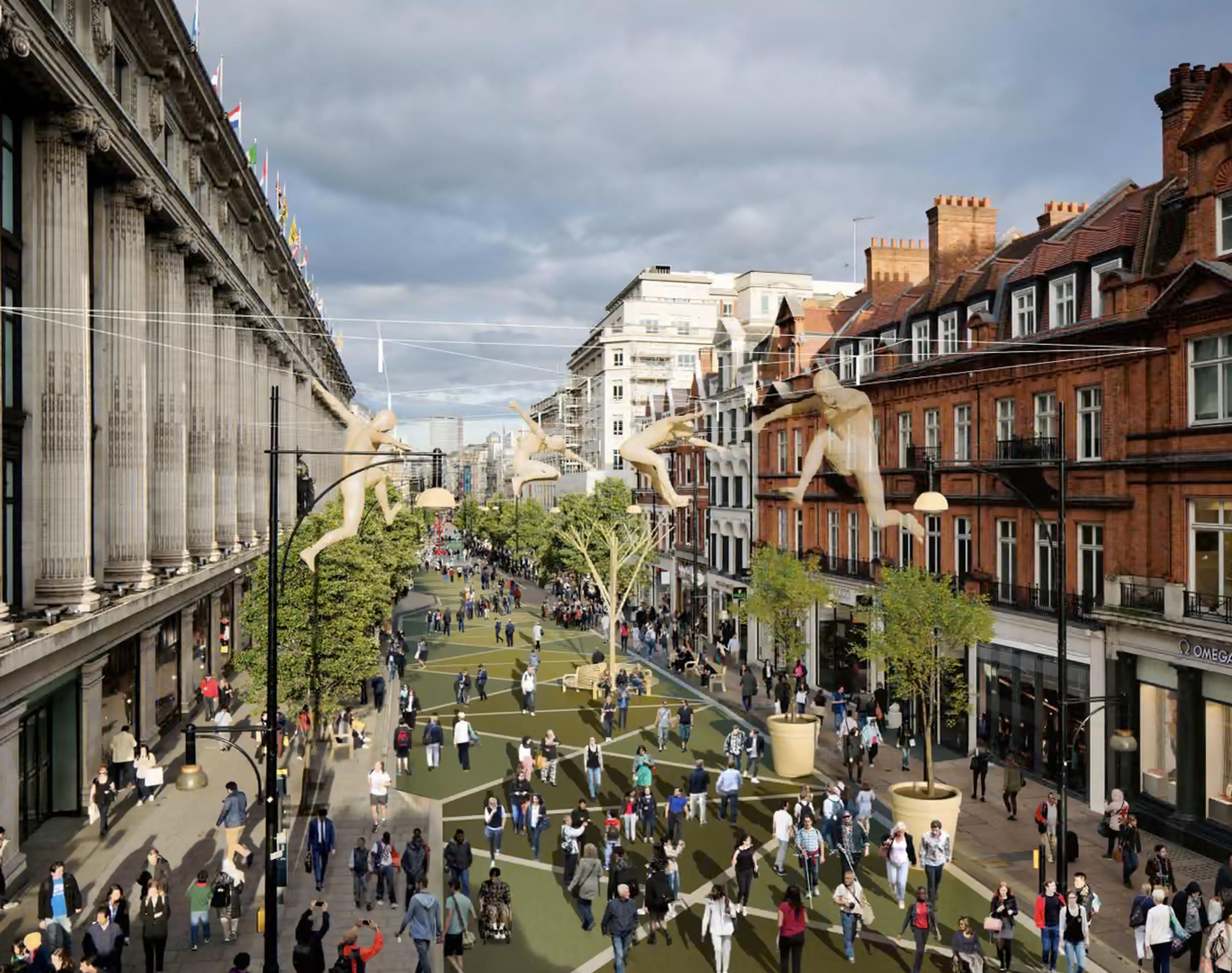 Mayor of London will pedestrianise Oxford Street
