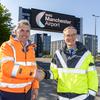 Digital gantry supports traffic controls at Manchester Airport