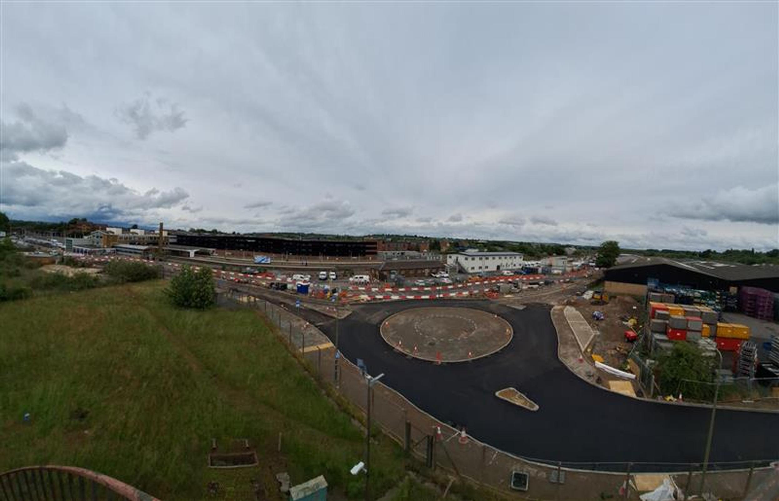 The new roundabout