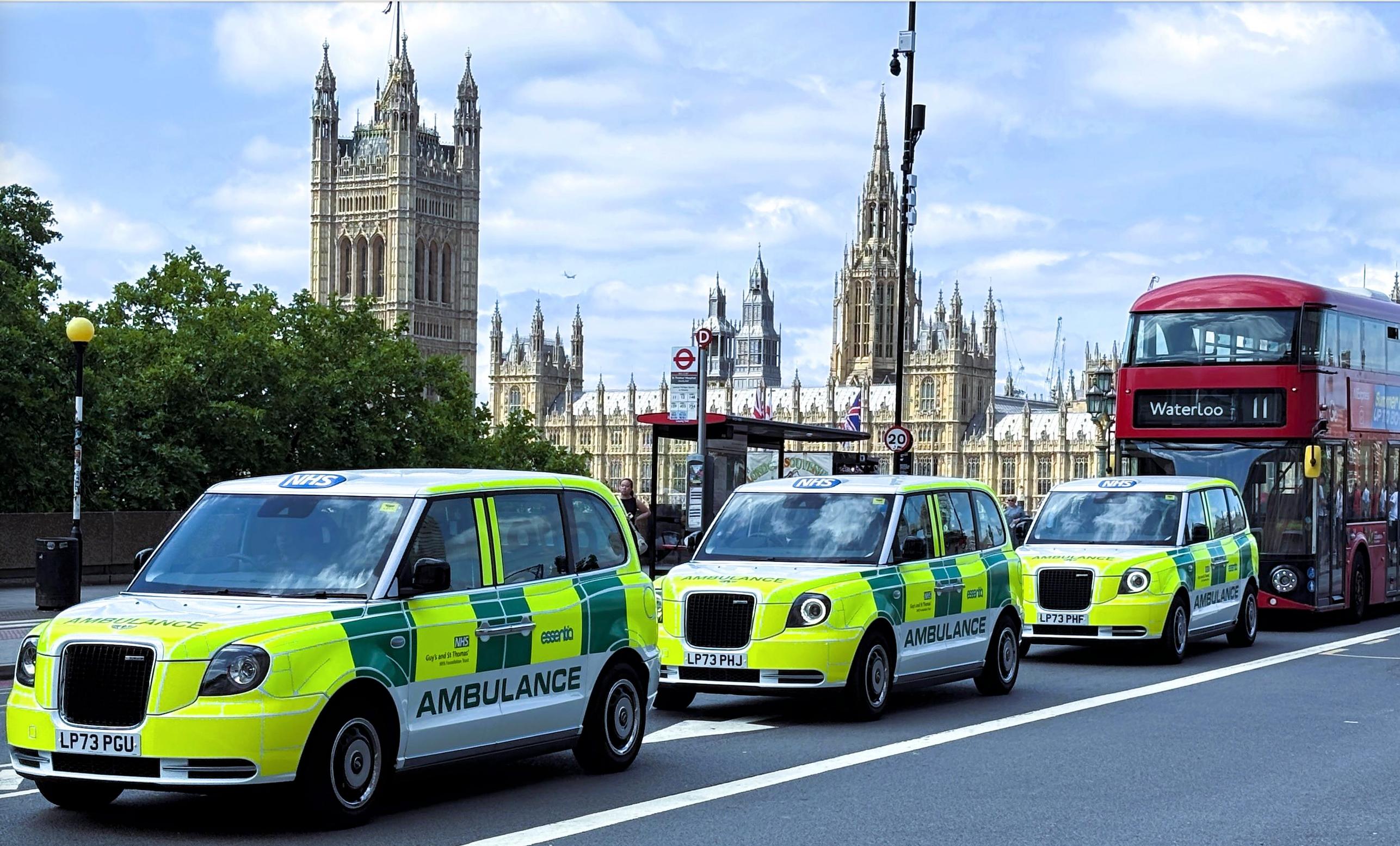 The taxi ambulances have improved transport provision for vulnerable patients, said Guy’s and St Thomas’ NHS Foundation Trust