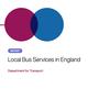 DfT must do more on bus service improvement, NAO report says