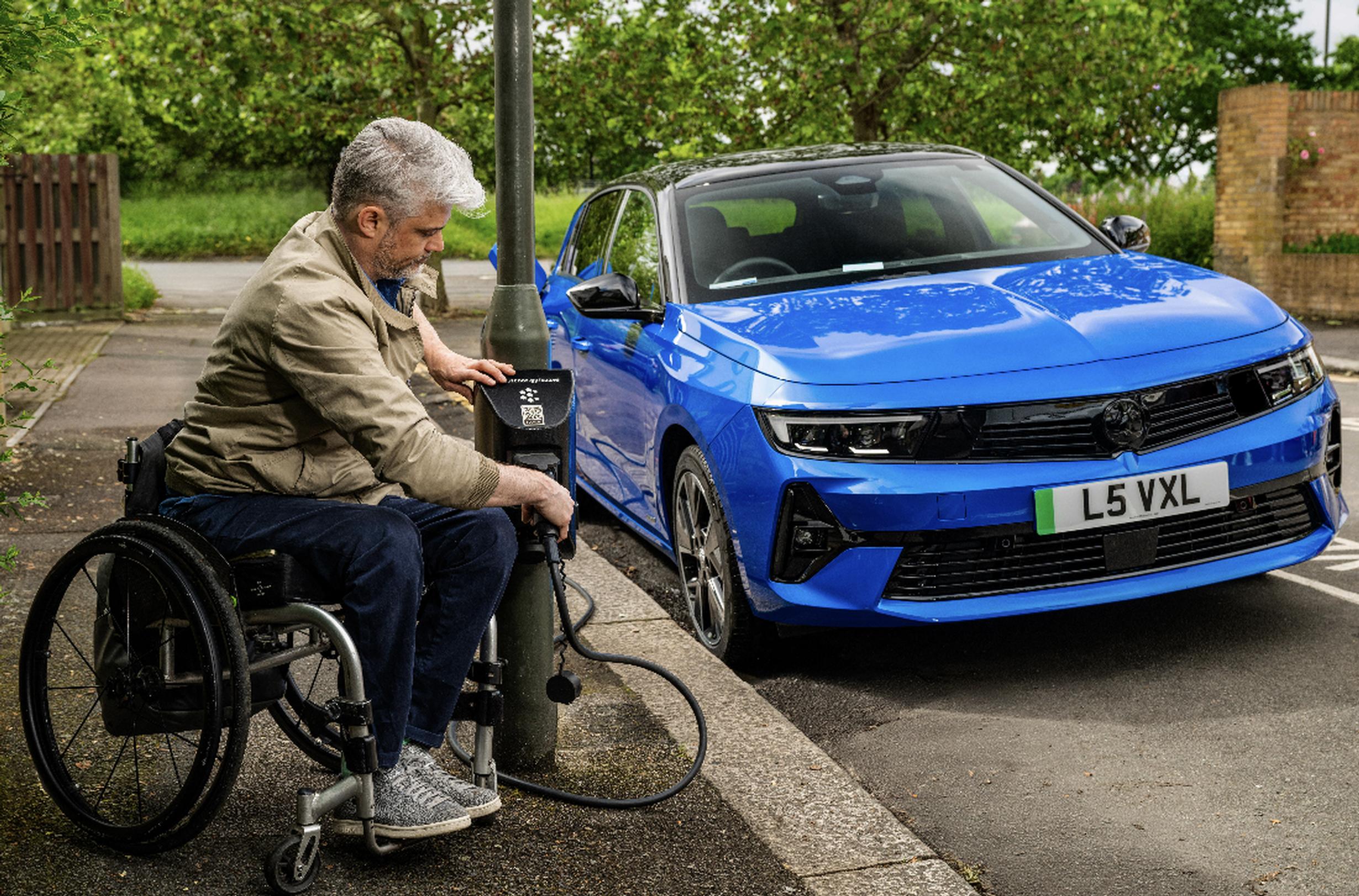 Vauxhall has been studying the provision of kerbside charging