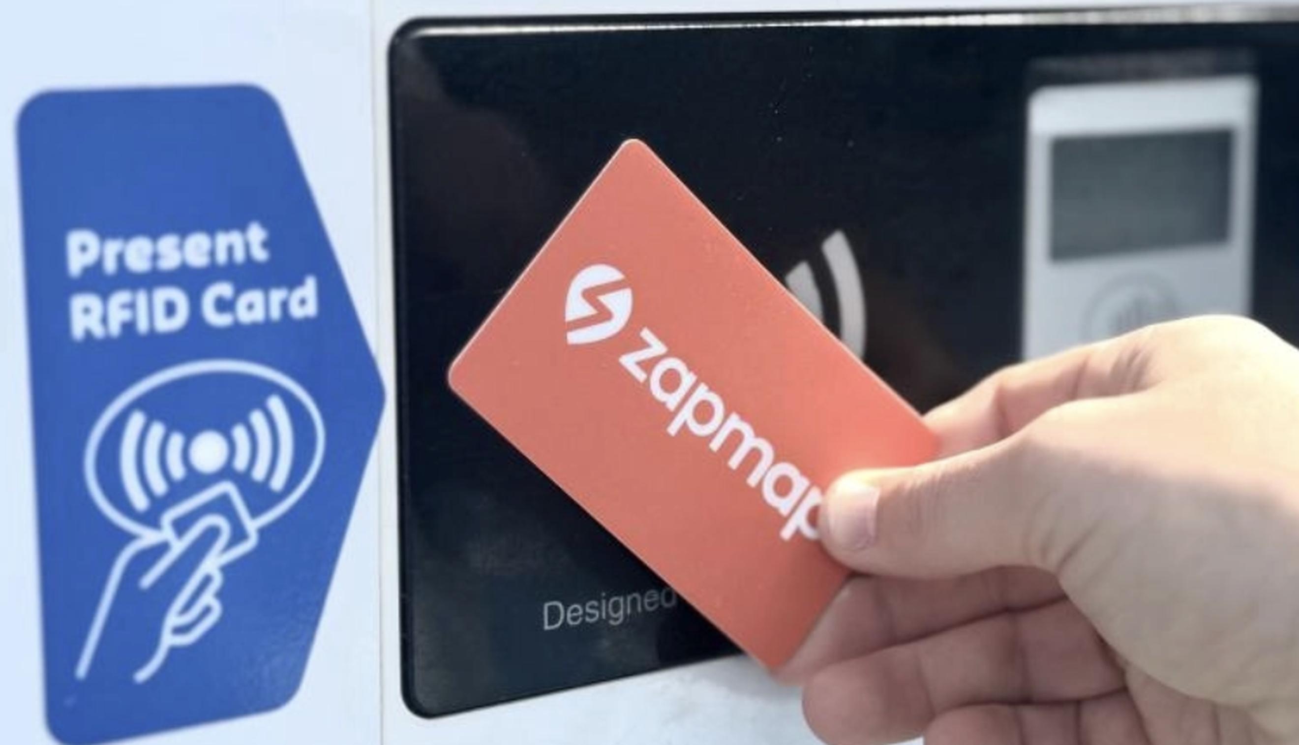 The Zapmap charging card