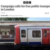 Free fares: should some public transport be offered as a free public service?
