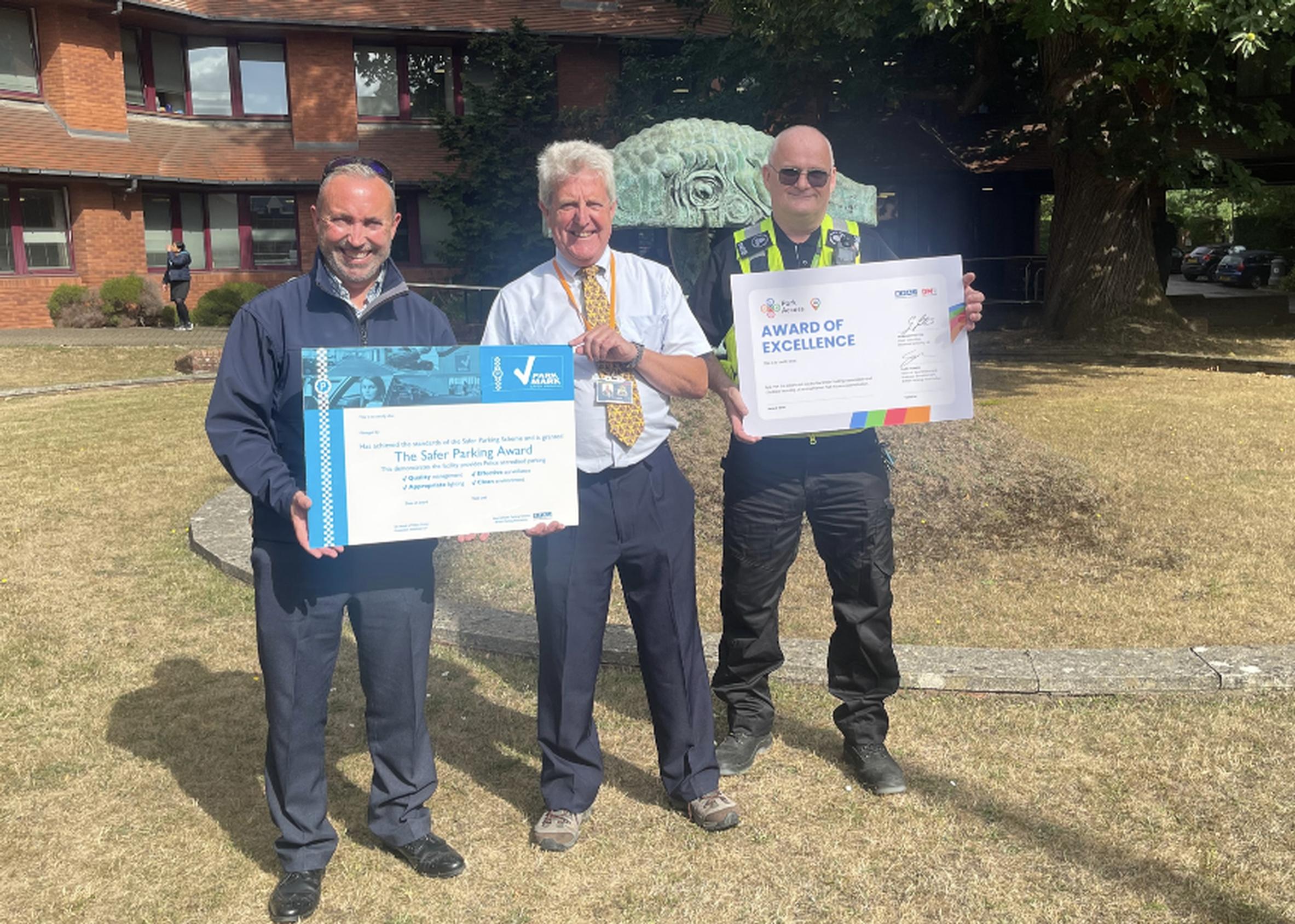 Camberley’s Main Square receives parking awards